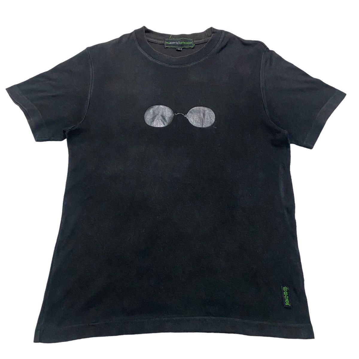 image of Movie x Vintage 2003 The Matrix Collection Shirt in Black, Men's (Size Small)