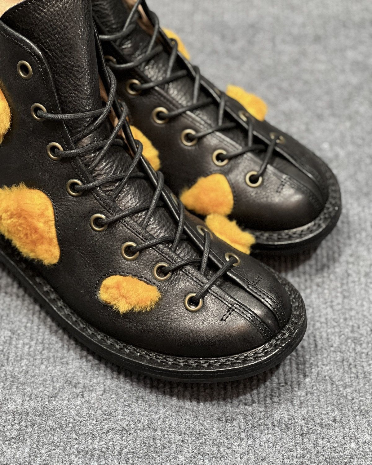 Trippen Trippen Spock_f Black-yellow boot shoes Size US 8 / EU 41 - 7 Thumbnail