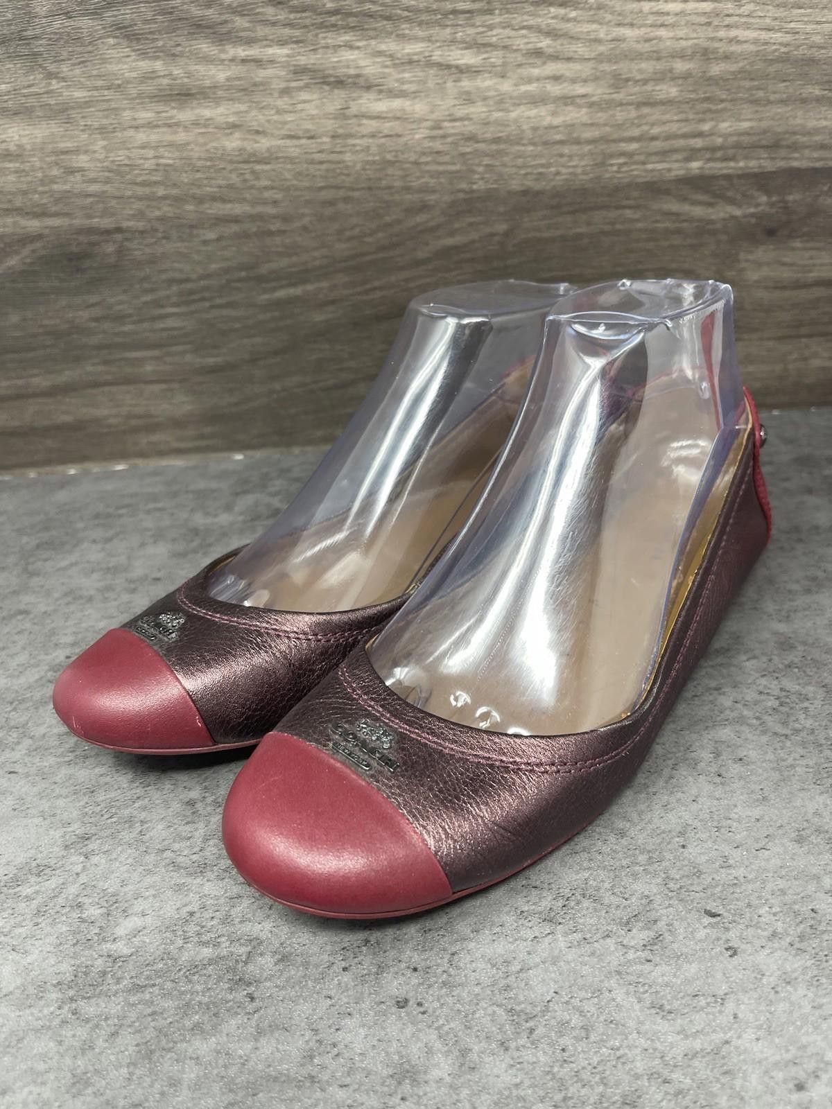 Coach Coach Chelsea Flats Womens Size 6.5 Metallic Leather Size US 6.5 / IT 36.5 - 2 Thumbnail