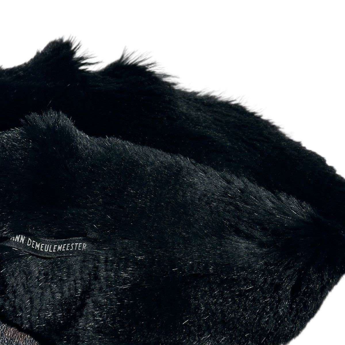 Ann Demeulemeester Genuine leather and fur bucket hat Size ONE SIZE - 3 Thumbnail