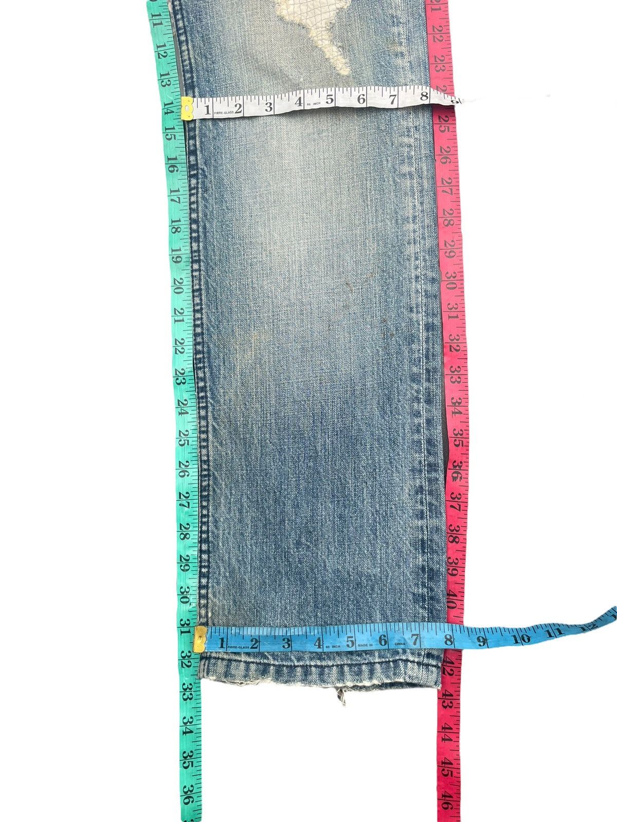 Japanese Brand Buona Giornata Distresed Denim Size US 32 / EU 48 - 18 Thumbnail