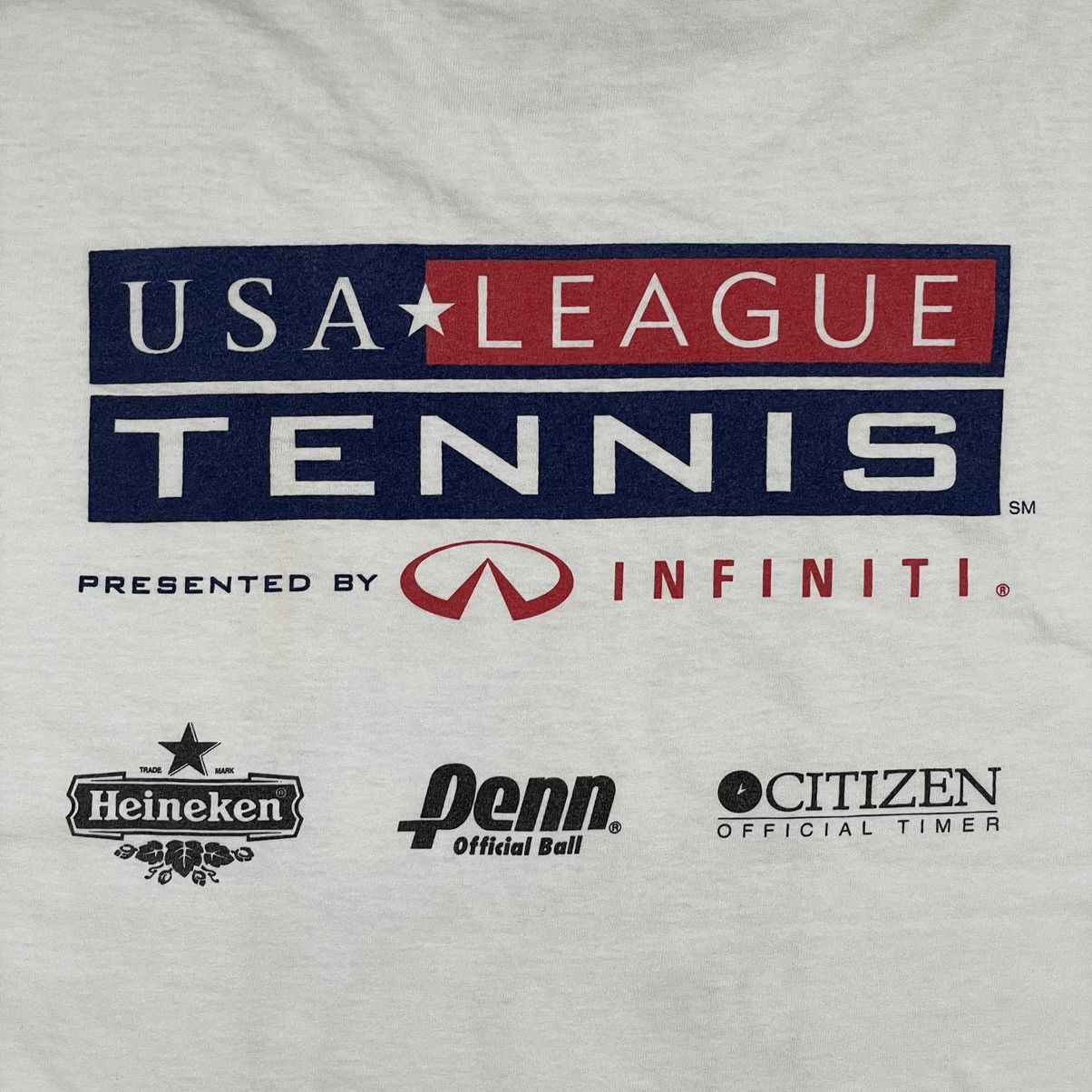 Heineken Vintage 2000 USA League Tennis Tee Size US L / EU 52-54 / 3 - 14 Thumbnail