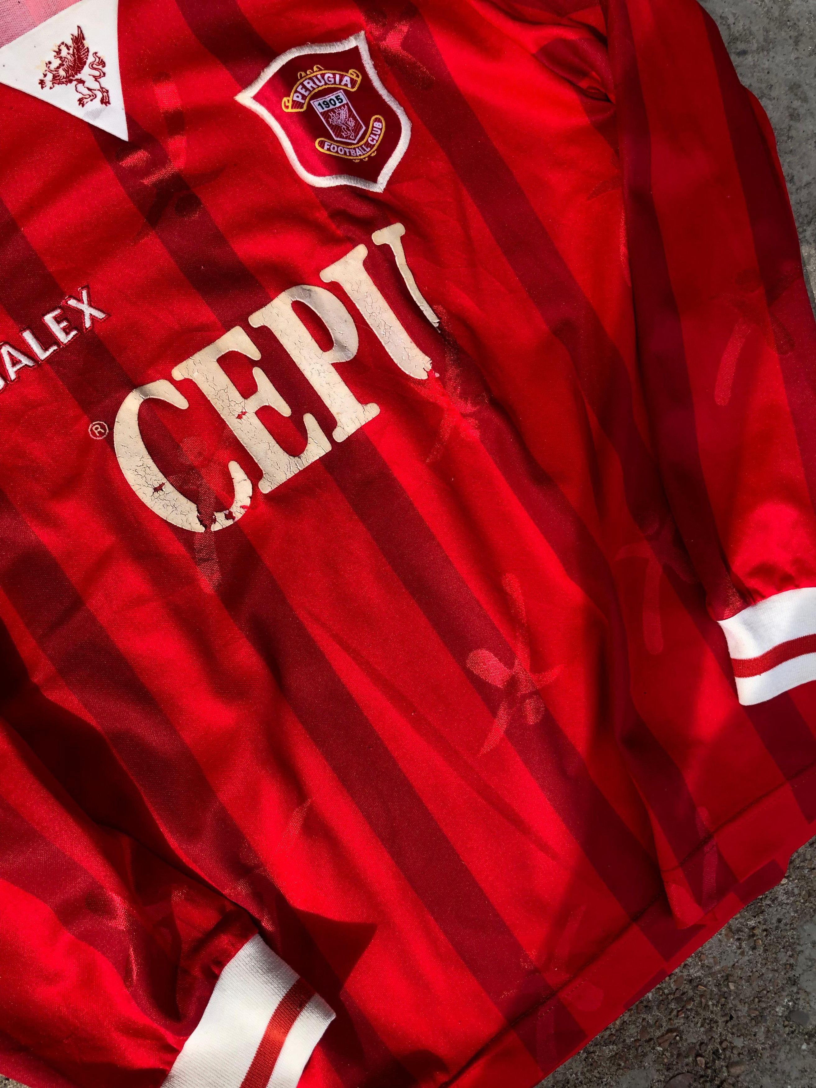 Vintage Vintage Jersey Perugia 1996 Size US M / EU 48-50 / 2 - 4 Thumbnail