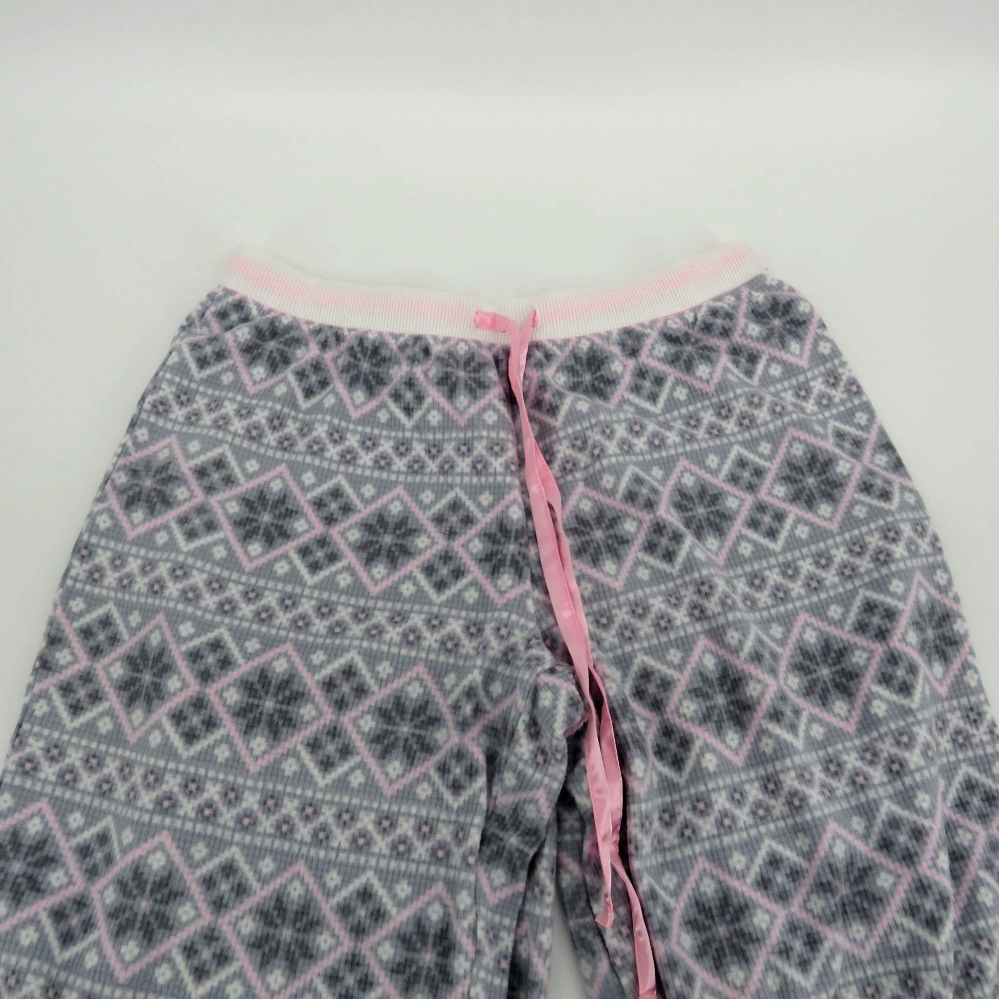 Other Carole Hochman Women's Small Pajama Set Long Sleeve Gray/Pin Size ONE SIZE - 7 Thumbnail