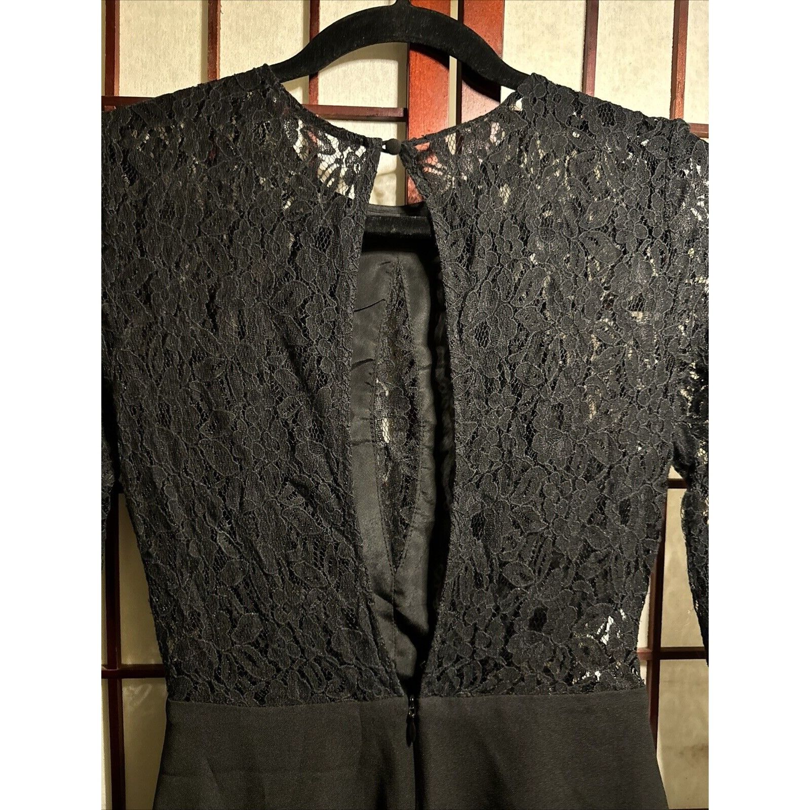 Other KEEPSAKE BLACK GOTH LACE Long SLEEVE OPEN BACK WOMEN'S PARTY Size XS / US 0-2 / IT 36-38 - 9 Thumbnail