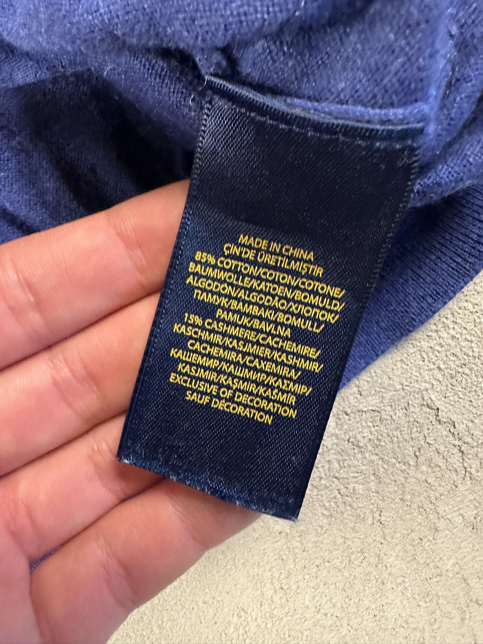 Polo Ralph Lauren Polo Ralph Lauren Merino Wool Knit Sweater Size US XL / EU 56 / 4 - 14 Thumbnail