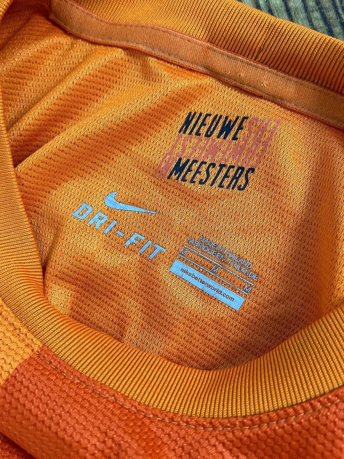 Nike Nike Netherlands #10 Wesley Sneijder KNVB 2012 Home Jersey Size US M / EU 48-50 / 2 - 10 Thumbnail