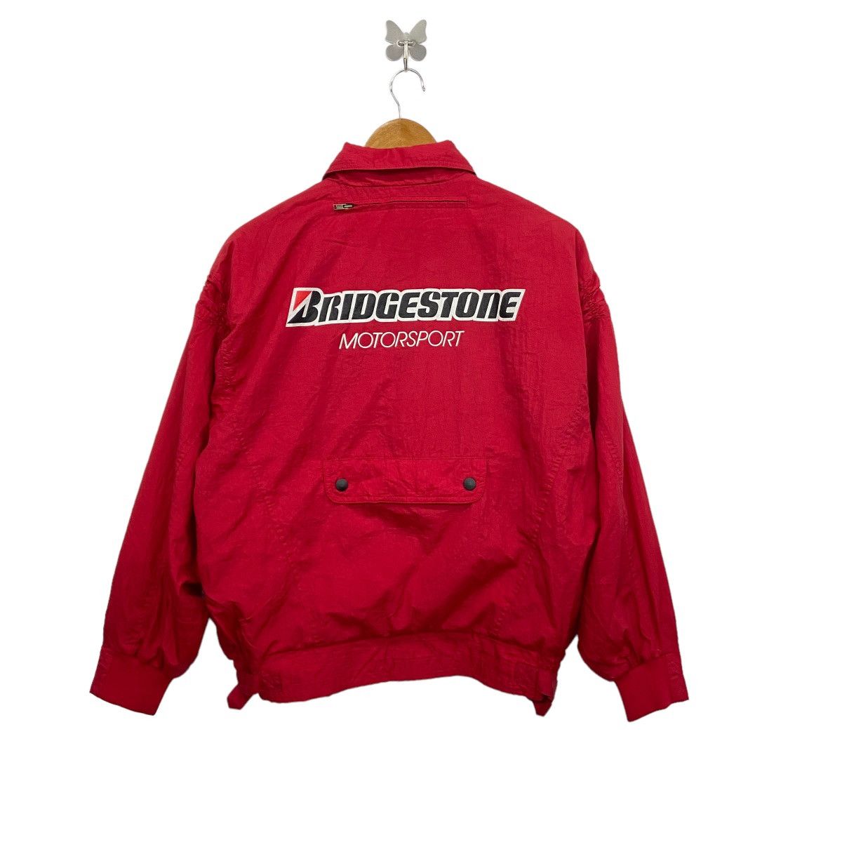 image of Bridgestone Motorsport Racing Jacket in Red, Men's (Size Large)