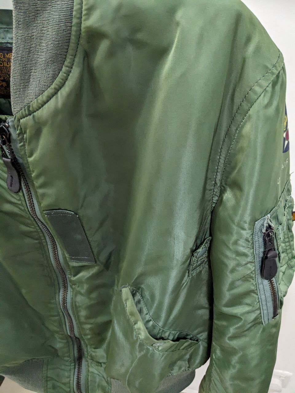 Alpha Industries VINTAGE BUZZRICKSON ALPHA INDUSTRIES MA-1 US AIRFORCE JACKET Size US M / EU 48-50 / 2 - 5 Thumbnail