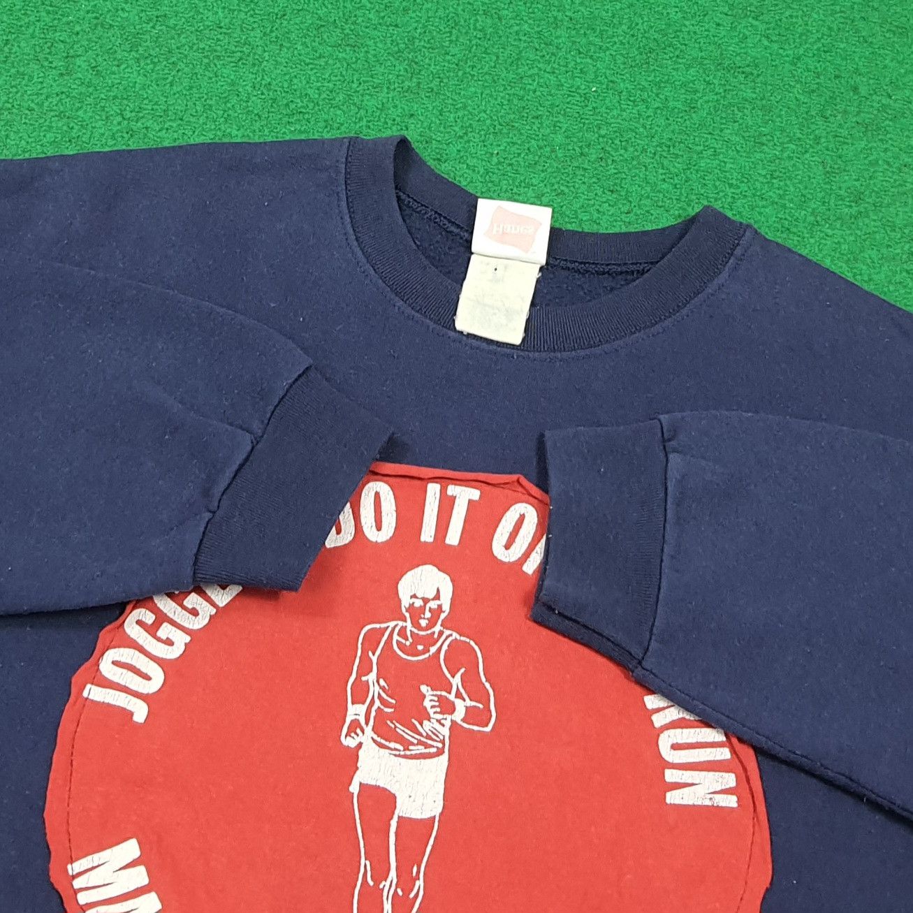 Hanes Vintage 80s Hanes K & H Fireworks Sweatshirt C293N11 Size US M / EU 48-50 / 2 - 5 Thumbnail
