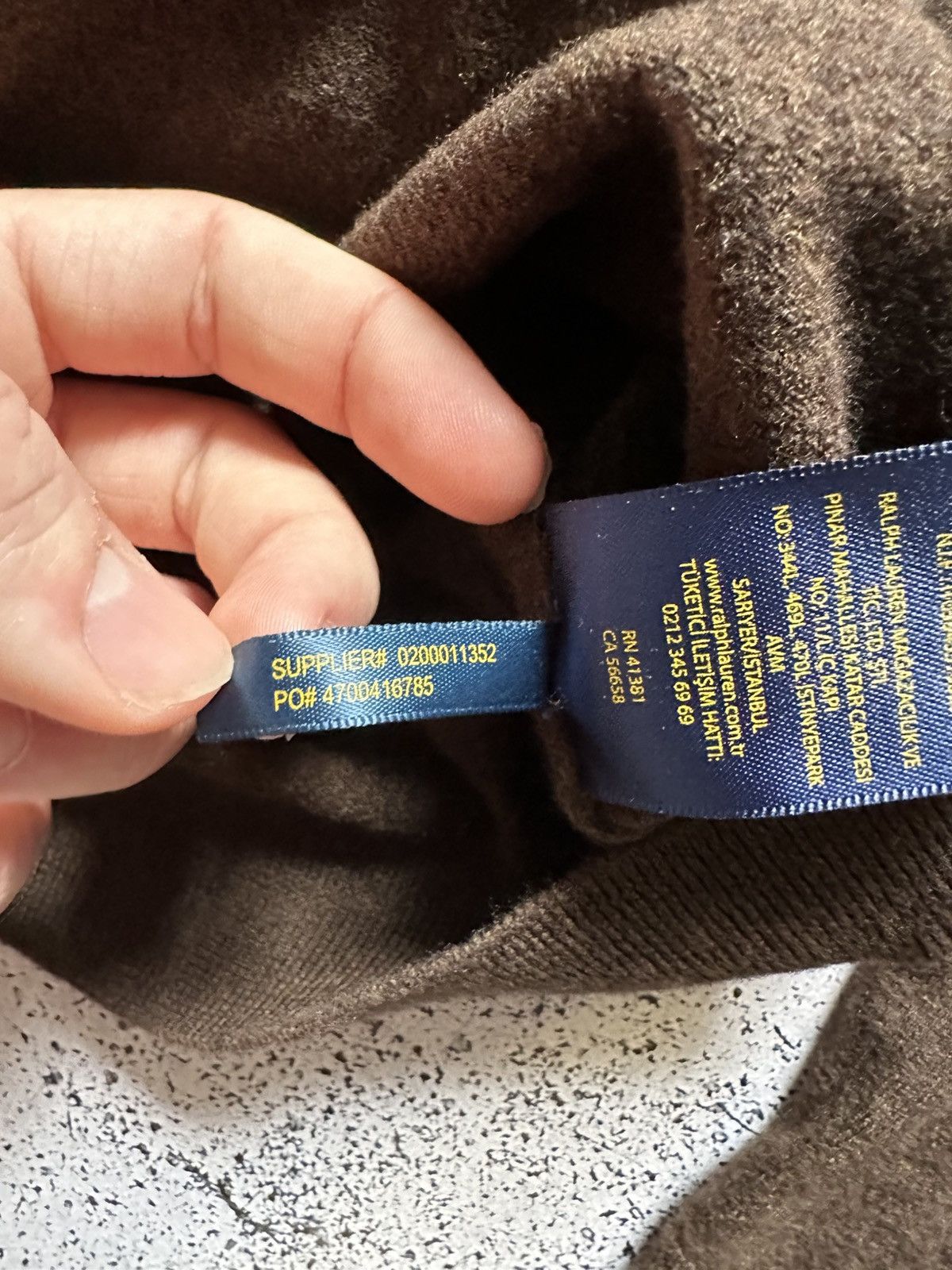 Polo Ralph Lauren Vintage Polo Ralph Lauren V-neck Sweater Brown Knit Y2K USA Size US XXL / EU 58 / 5 - 4 Thumbnail