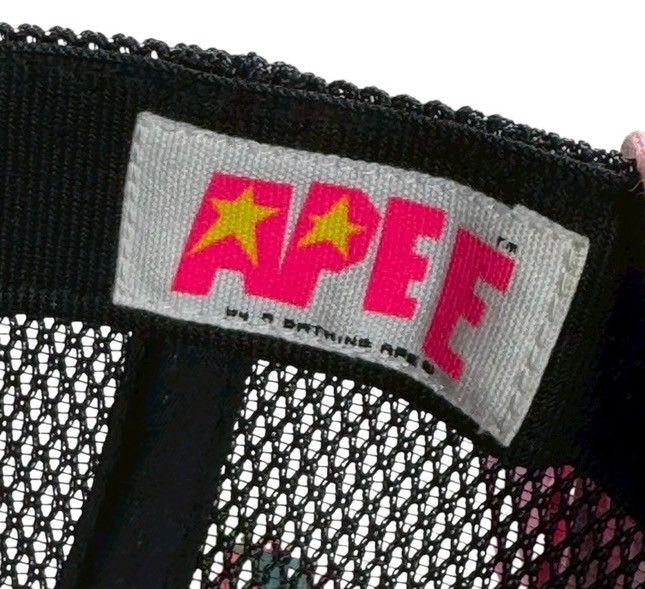Bape APEE swarovski hat Black/White Size ONE SIZE - 8 Thumbnail
