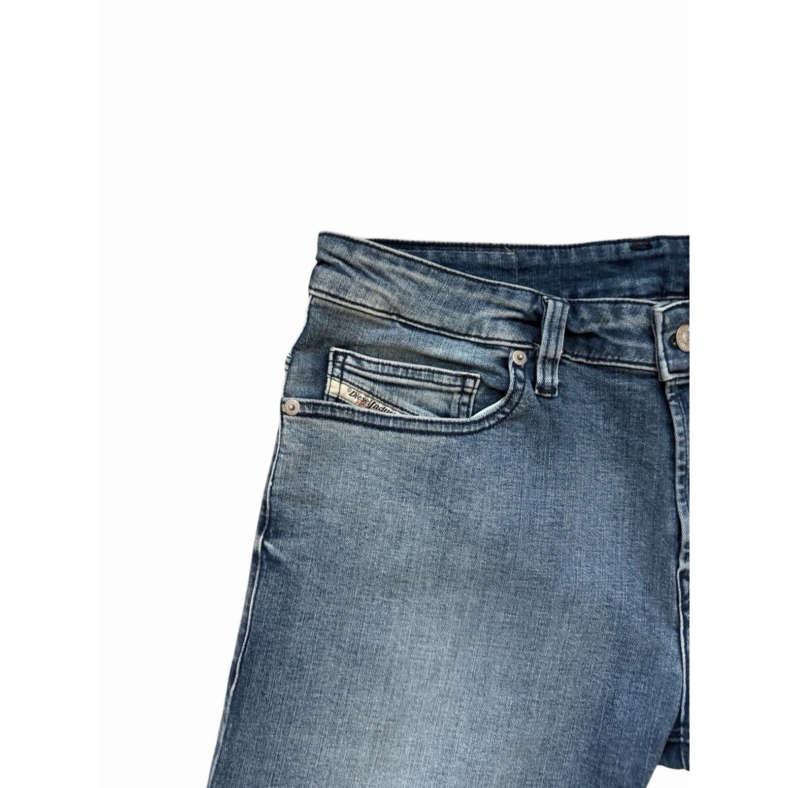 Diesel Diesel Mens Safado Straight Jeans RE021 Blue $250 Size 34/32 Size US 34 / EU 50 - 5 Thumbnail