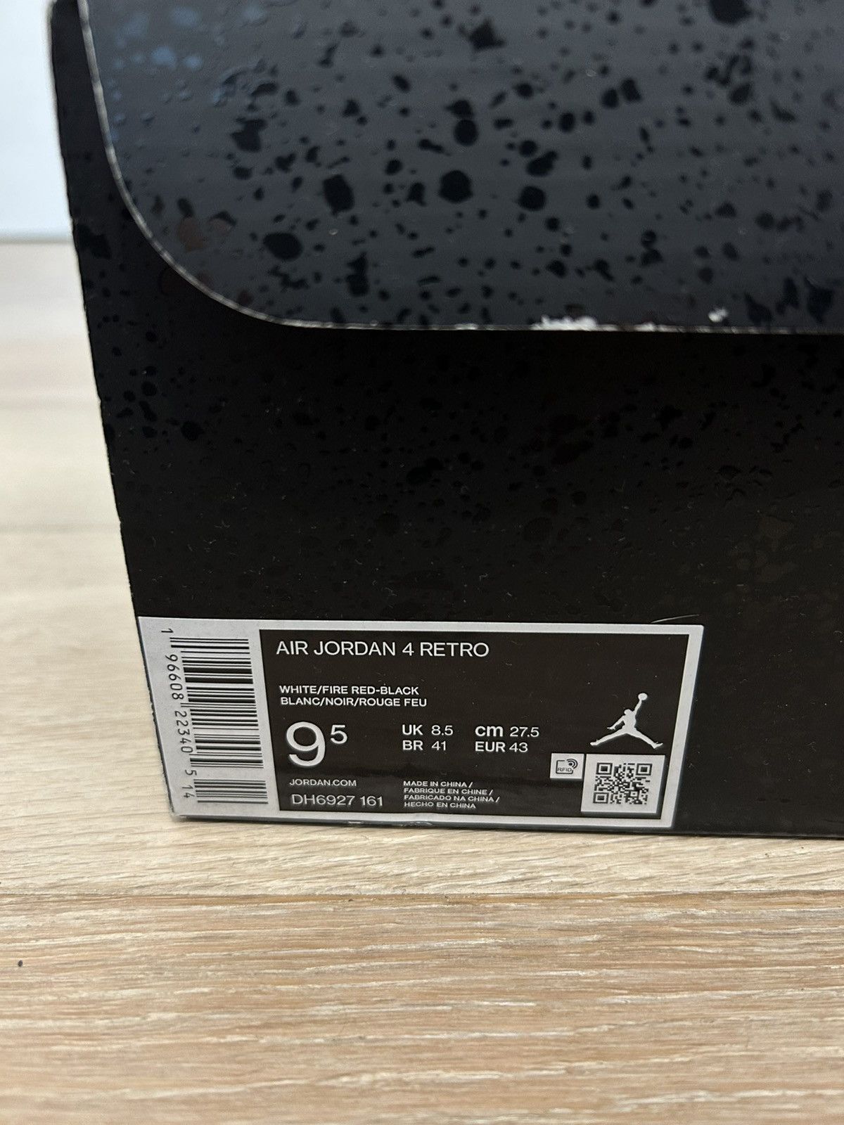 Nike Jordan 4 Retro Red Cement Size US 9.5 / EU 42-43 - 6 Thumbnail