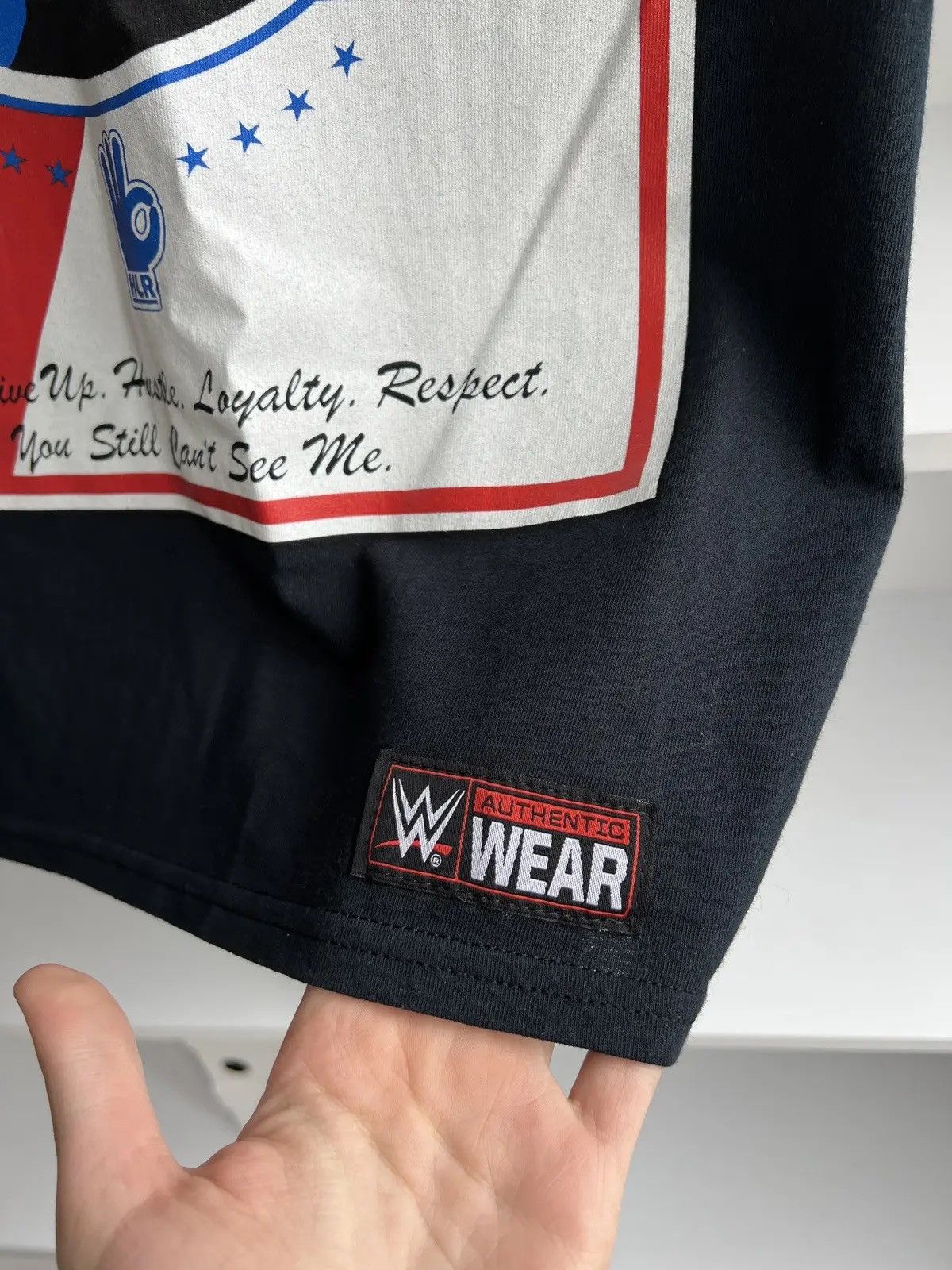 Vintage × WWE John Cena WWE Never Give Up Tee Size US S / EU 44-46 / 1 - 8 Thumbnail