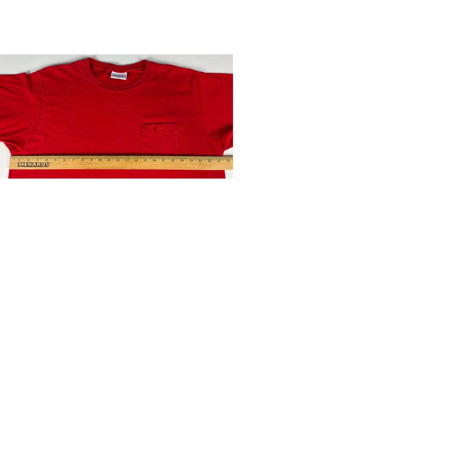 Reebok VINTAGE Reebok Pocket Tee Shirt XL Red Men’s 90s USA Short Sleeve Crew Neck Size US XL / EU 56 / 4 - 9 Thumbnail