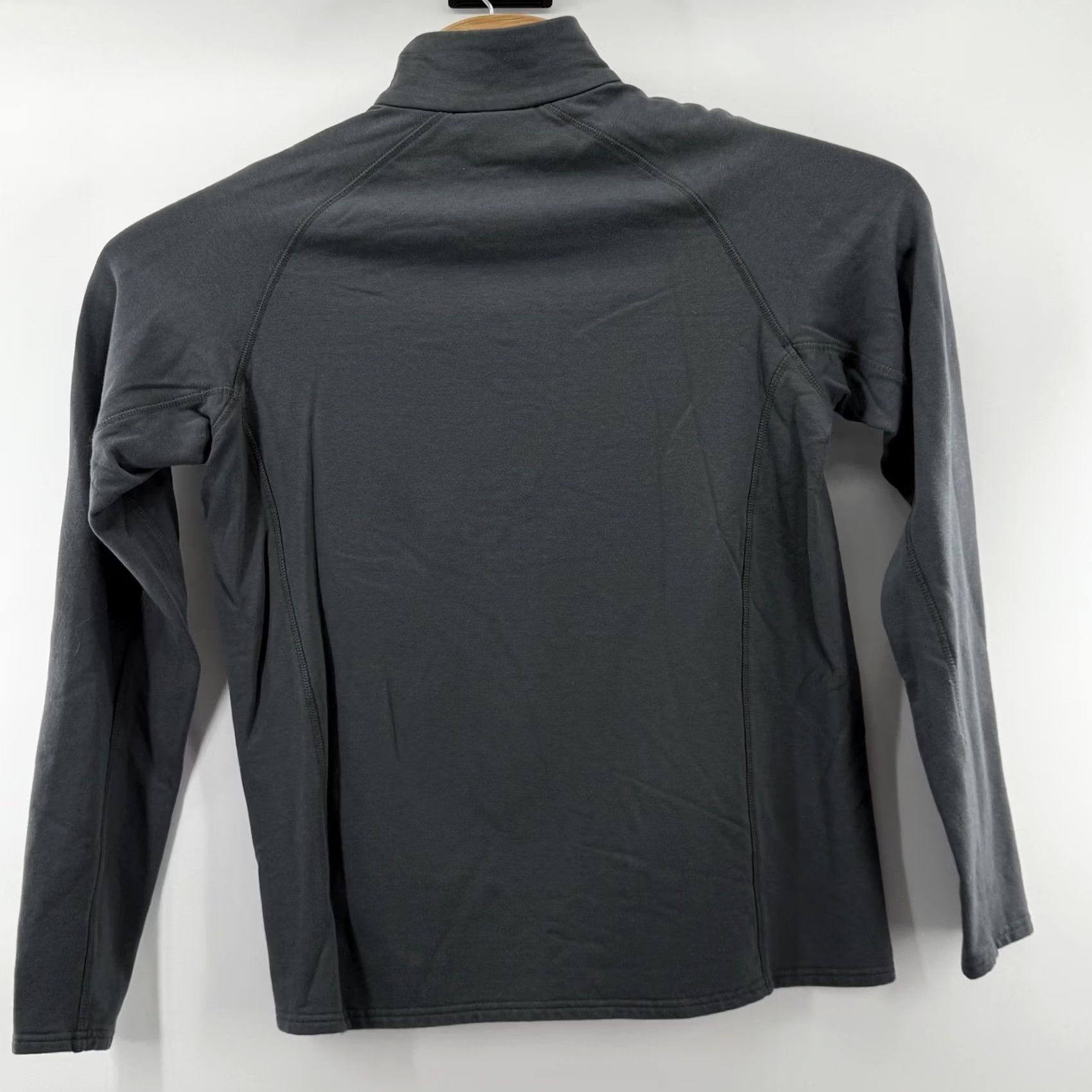 Vintage Free Fly Mens Small Gray Half Zip LS Performance Outdoor Bamboo Top Size US S / EU 44-46 / 1 - 4 Thumbnail