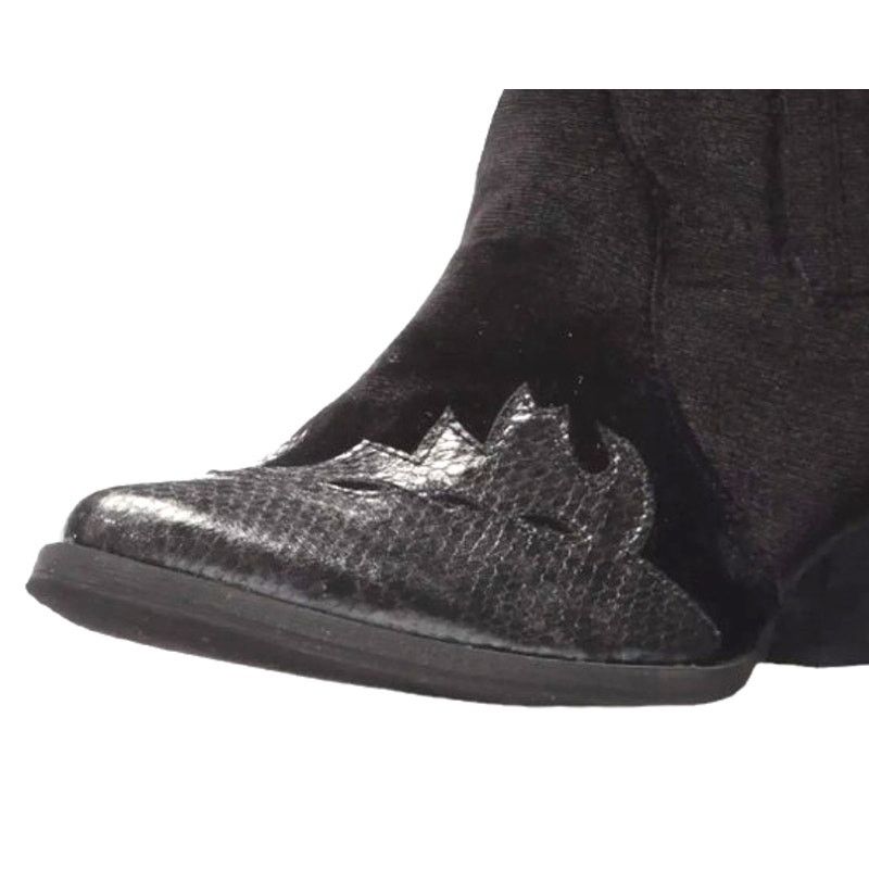Other VERY VOLATILE Black Velvet Western Ankle Boots | US Wm 7 NEW Size US 7 / IT 37 - 9 Thumbnail