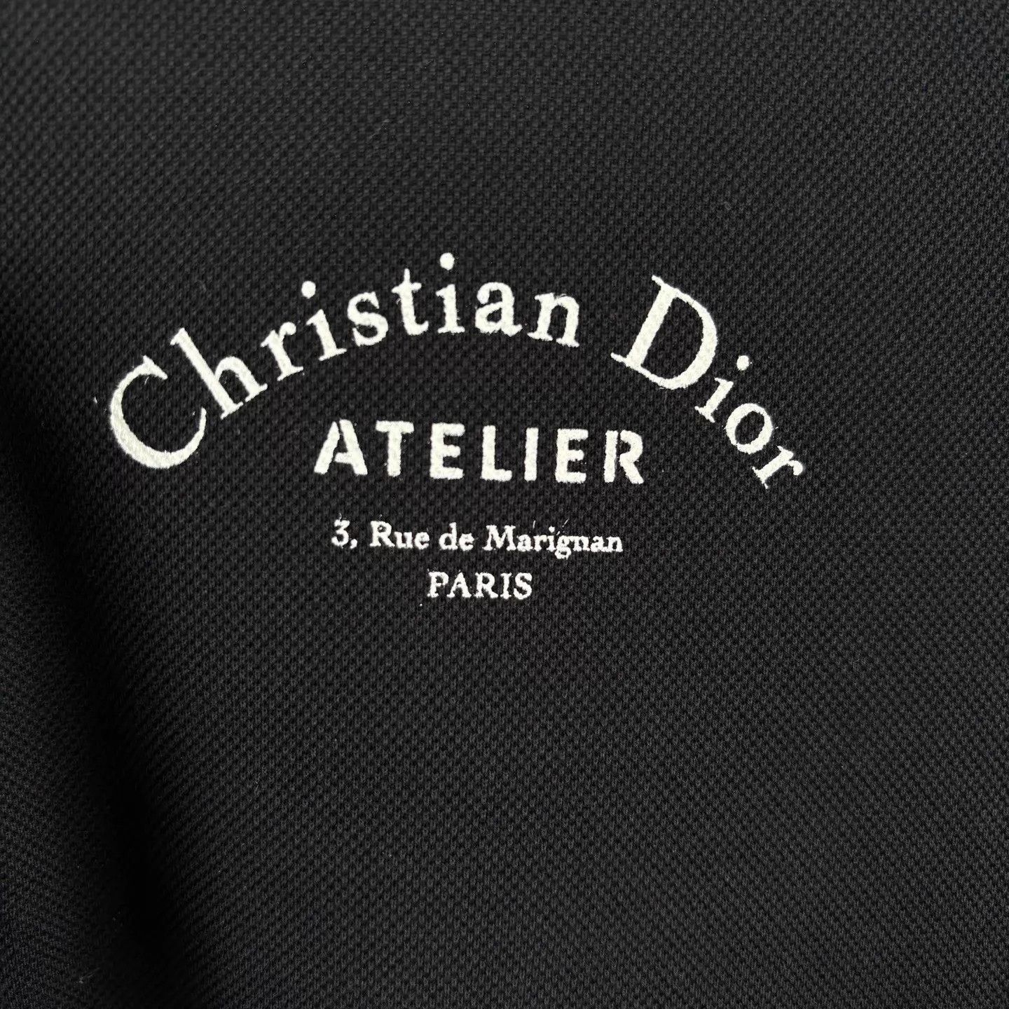 Dior Dior Slogan Polo Shirt M Unworn Italy 100% Cotton Size US M / EU 48-50 / 2 - 4 Thumbnail