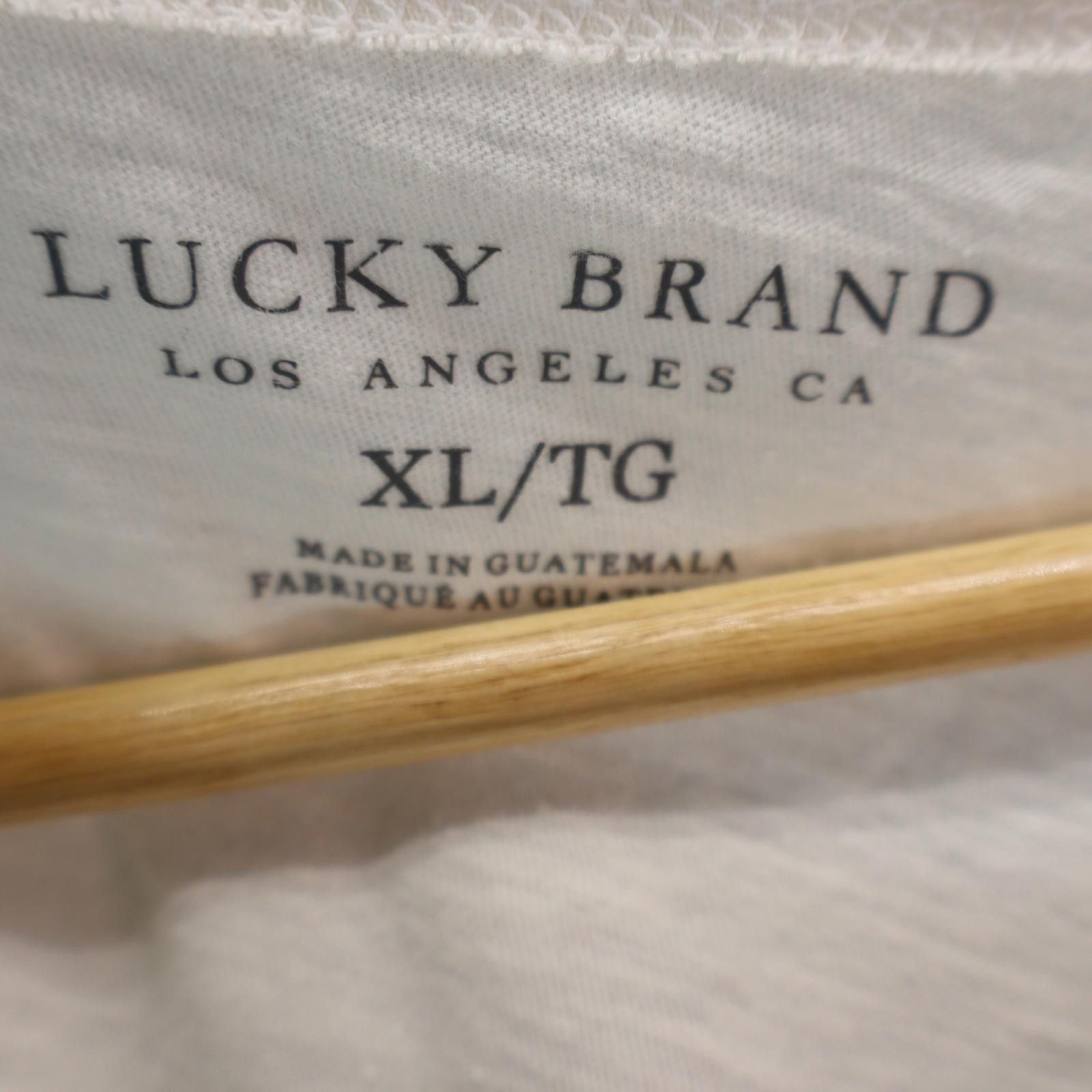 Lucky Brand Lucky Brand Women 1X Tank Top White Pineapple Size XL / US 12-14 / IT 48-50 - 3 Thumbnail