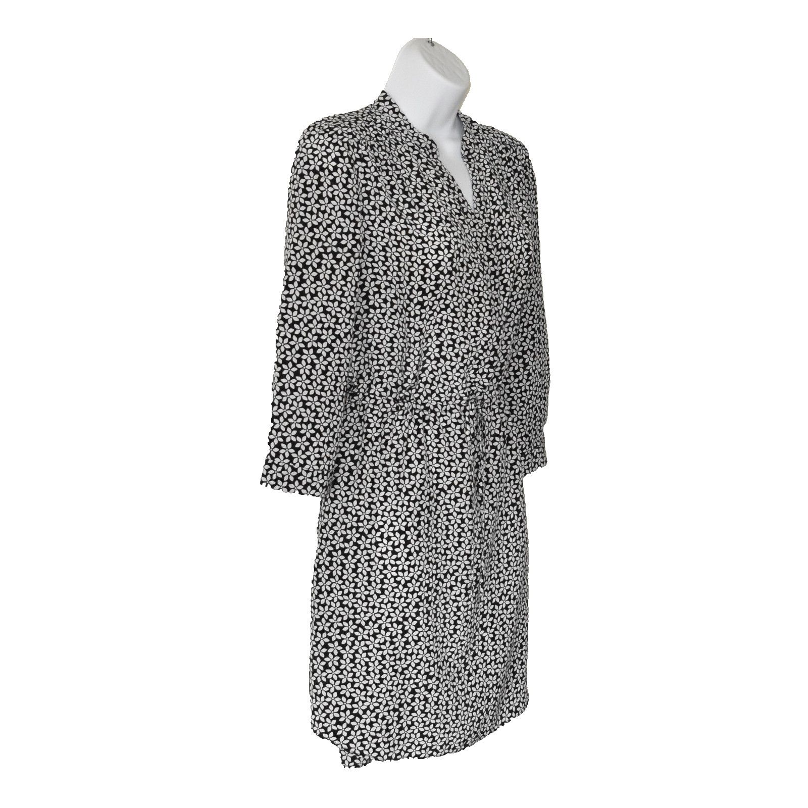 Diane von Furstenberg DIANE VON FURSTENBERG Freya Silk Floral Print Dress Size 0 Size XS / US 0-2 / IT 36-38 - 3 Thumbnail