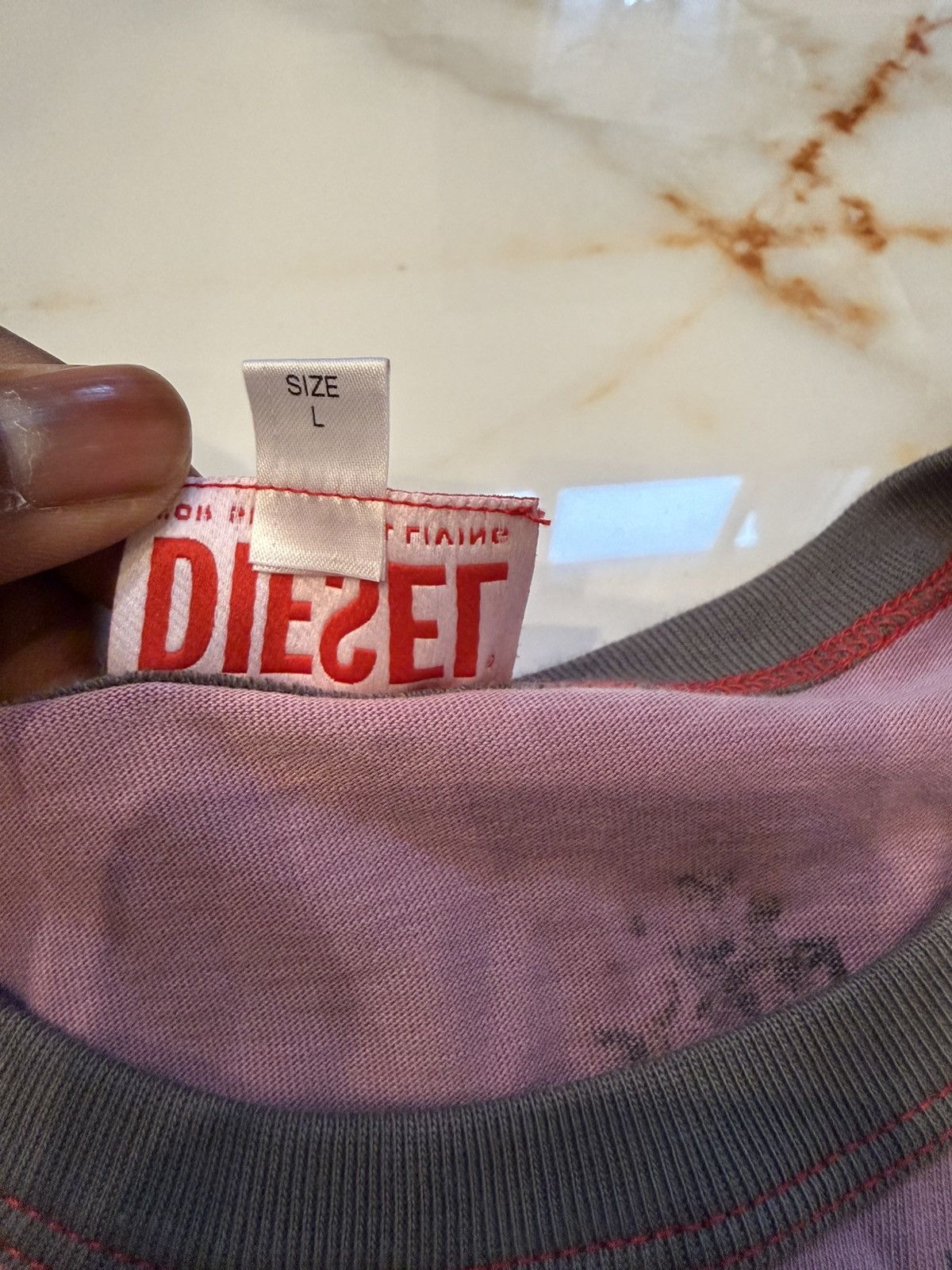 Diesel Diesel T-Shirt Size US L / EU 52-54 / 3 - 6 Thumbnail