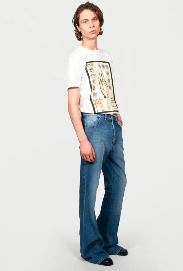 Egon Lab BNWT SS23 EGONLAB "PARASOMNIA" WIDE LEG JEANS S Size US 26 / EU 42 - 12 Thumbnail