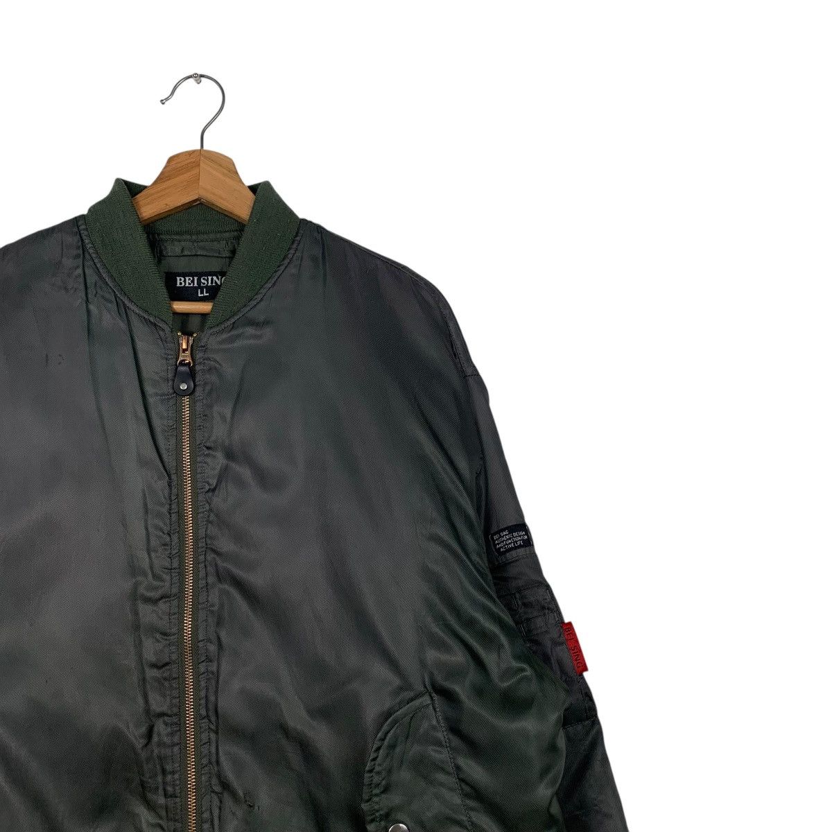 Japanese Brand BEI SING Work Bomber Jacket #1994-C87 Size US L / EU 52-54 / 3 - 5 Thumbnail