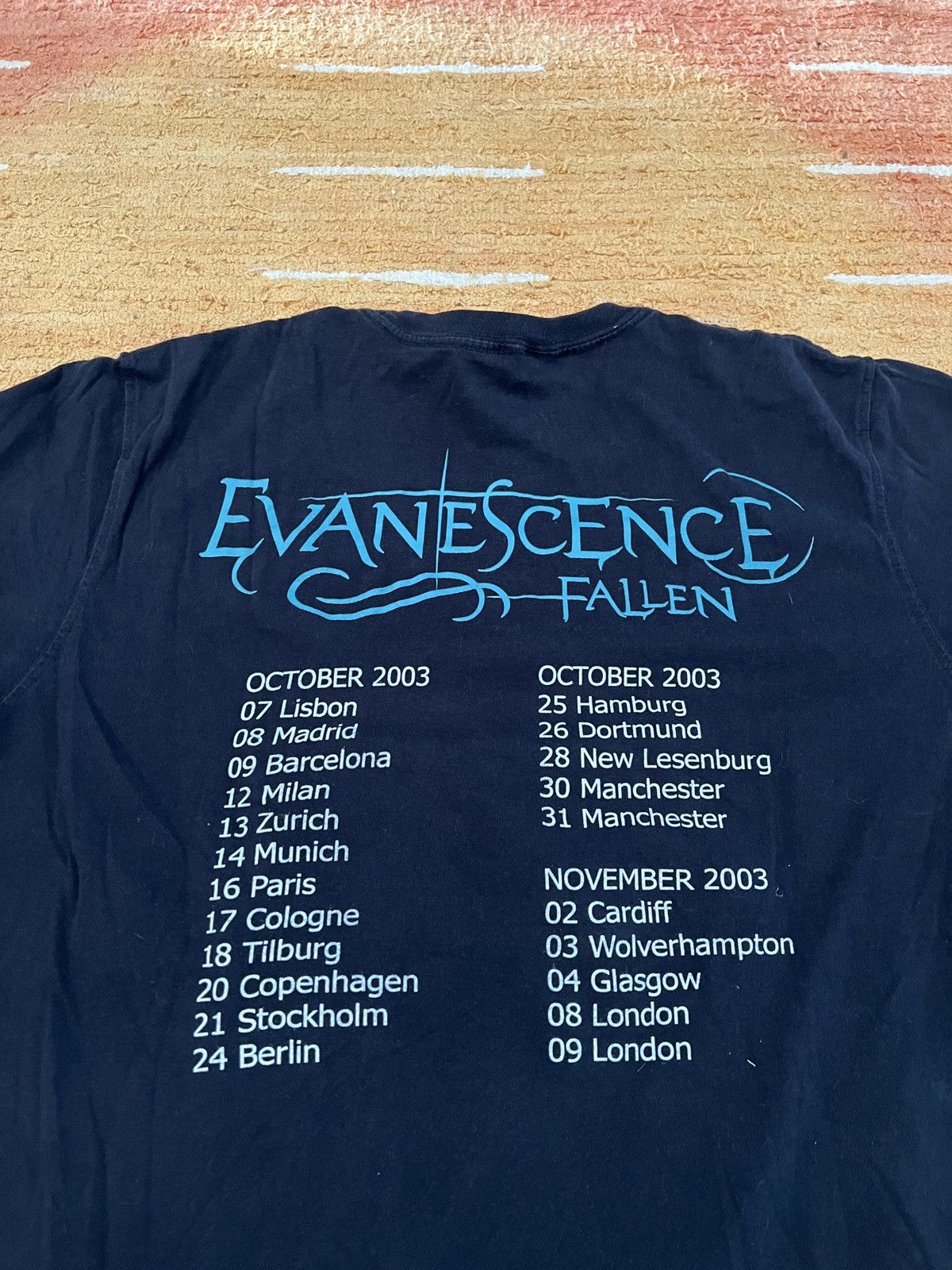 Band Tees Vintage 00’s Evanescence Fallen Tour 2003 Tshirt Size US L / EU 52-54 / 3 - 3 Thumbnail