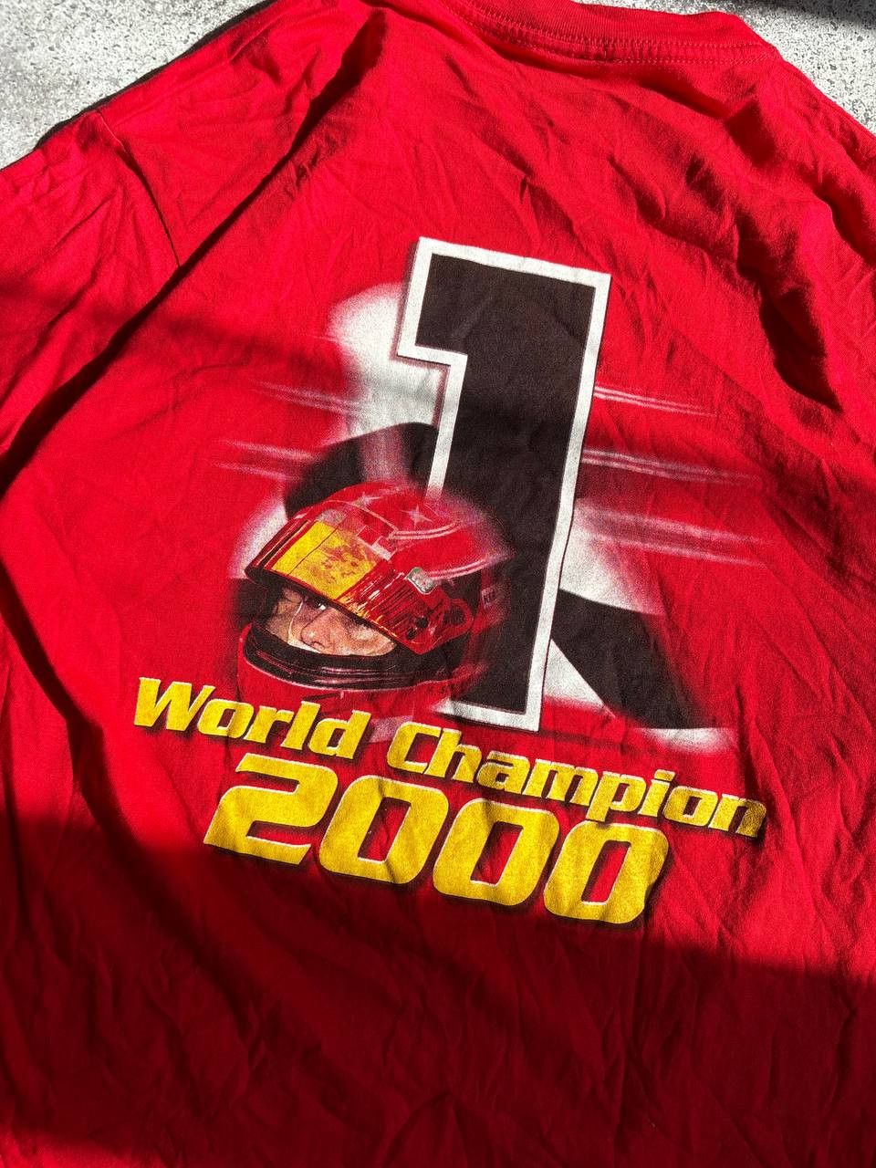 Formula 1 × Vintage Vintage 2000 Michael Schumacher Racing Formula Uno T-shirt Size US M / EU 48-50 / 2 - 4 Thumbnail