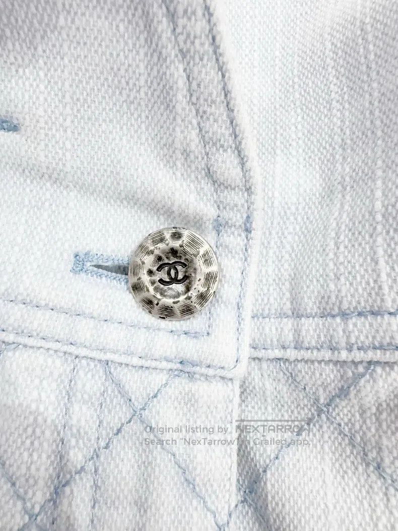 Chanel Chanel Diamond-patterned trousers Size 25" / US 0 / IT 36 - 6 Thumbnail