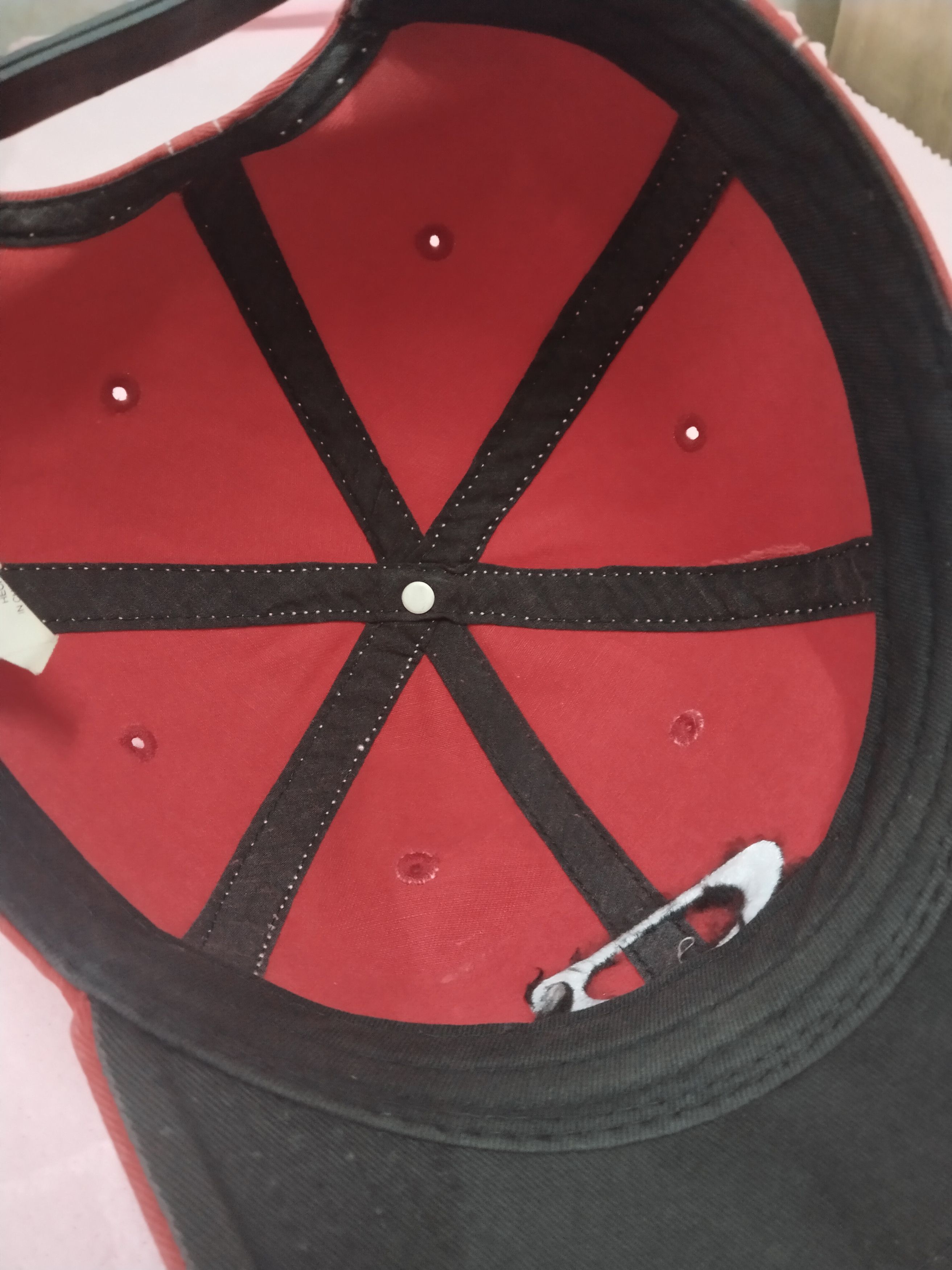 Oakley × Vintage VINTAGE SUN FADED OAKLEY RED POLO CAP Size ONE SIZE - 7 Thumbnail