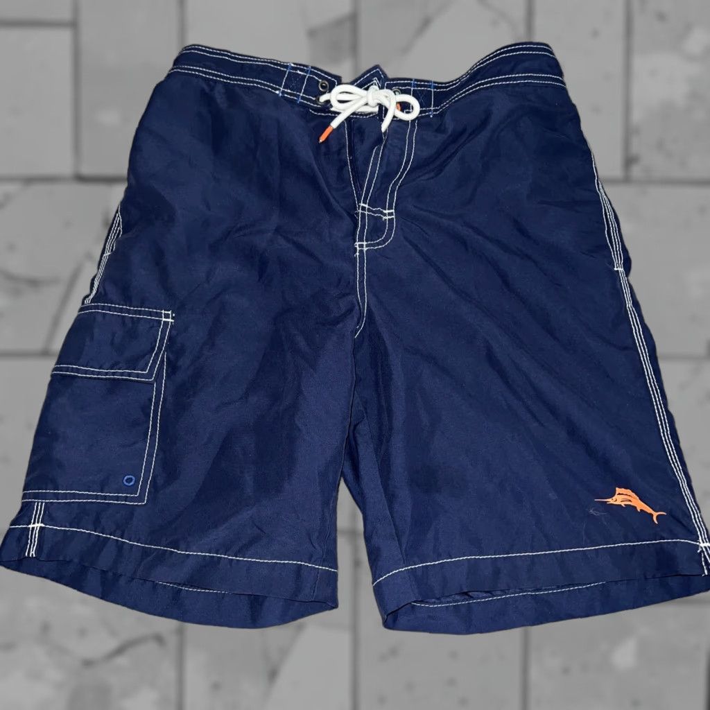 Tommy Bahama Tommy Bahama Swim Shorts Mens Size S Blue Bottom Shorts Size US 29 - 1 Thumbnail