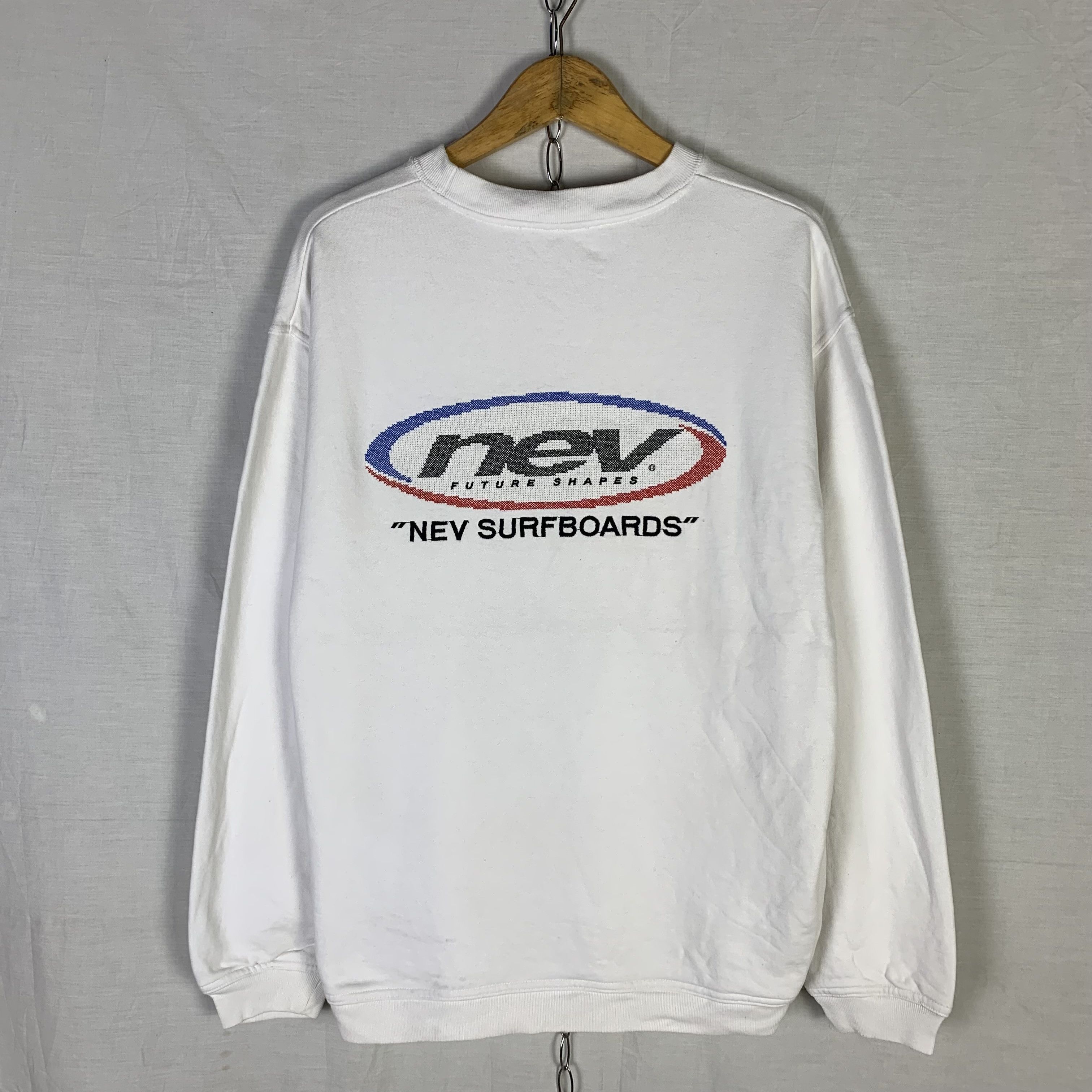 Vintage Nev Surfboards Sweatshirt Crewneck Size US L / EU 52-54 / 3 - 1 Thumbnail
