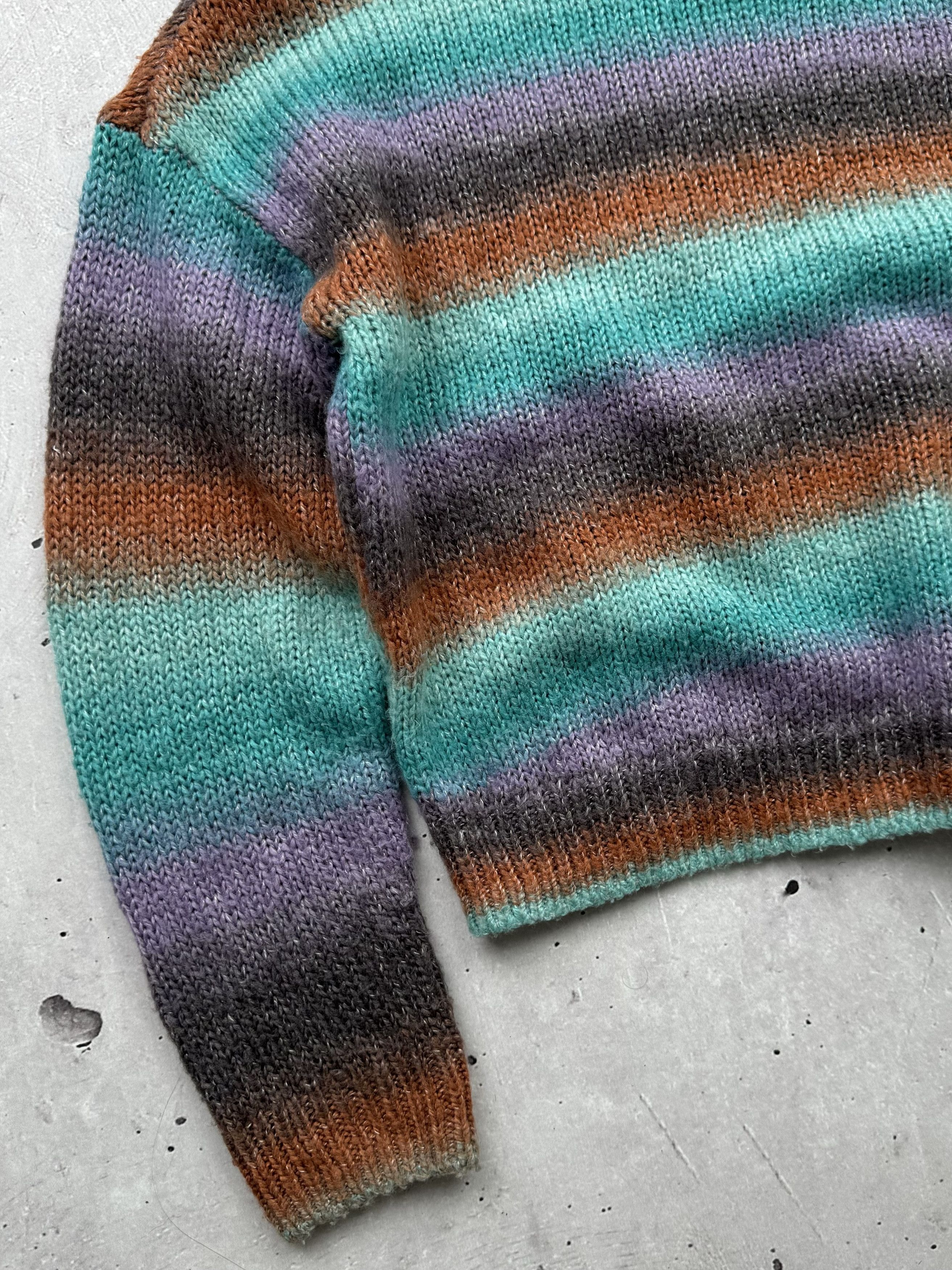 Acne Studios × Vintage Acne Studios Mohair Gradient Sweater Size M / US 6-8 / IT 42-44 - 3 Thumbnail