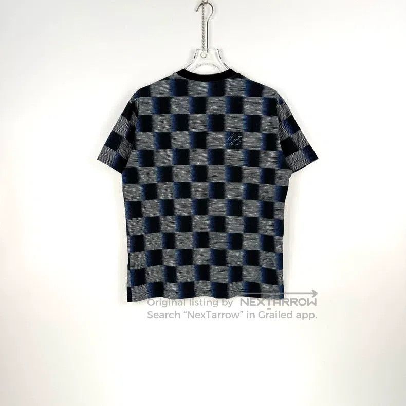 Louis Vuitton Louis Vuitton Black, blue and grey checkerboard logo short Size US M / EU 48-50 / 2 - 4 Thumbnail