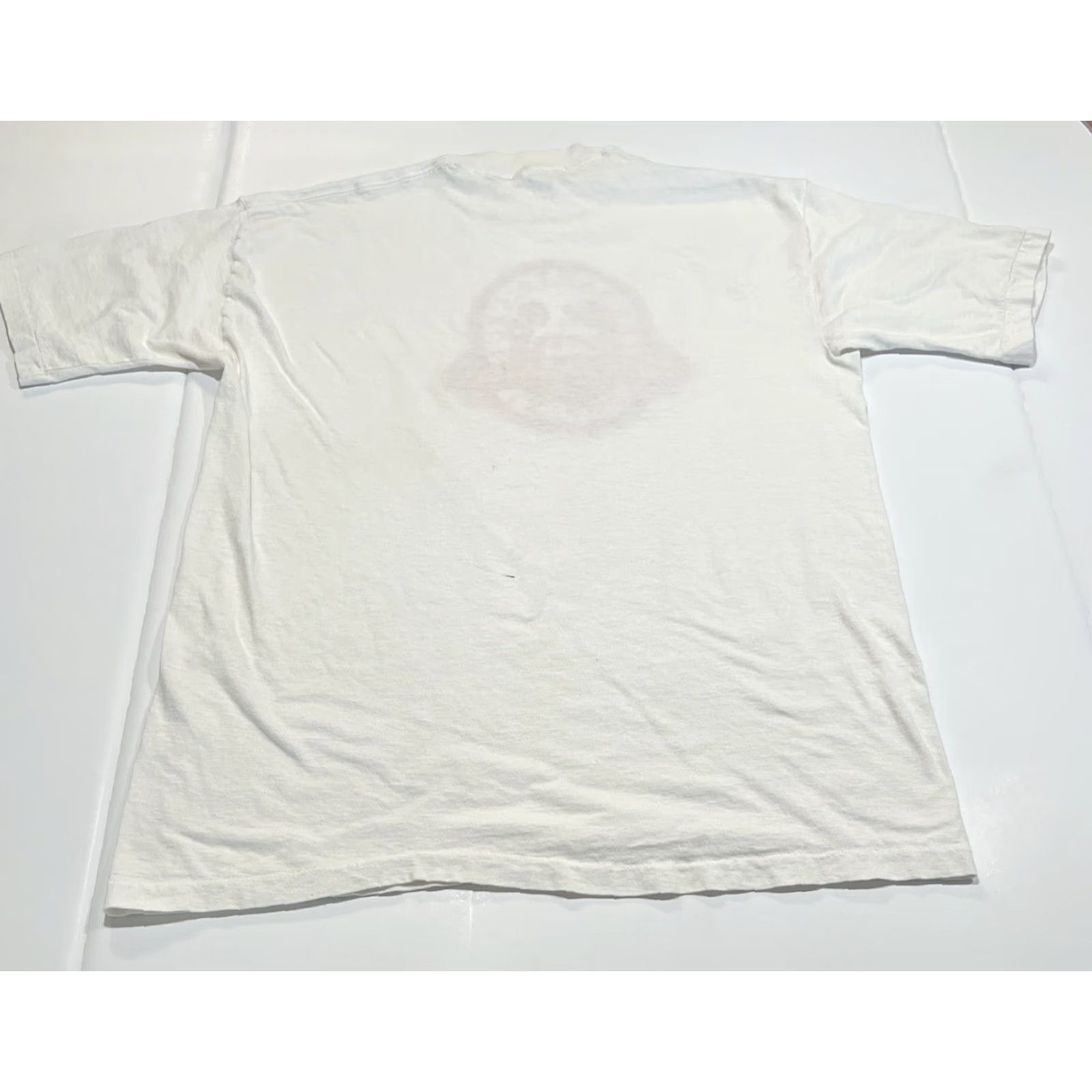 Vintage VINTAGE Santa Cruz Coffee Roasting Company T Shirt Unisex Large White 1990s Graphic Tee Mens Womens Size US L / EU 52-54 / 3 - 5 Thumbnail