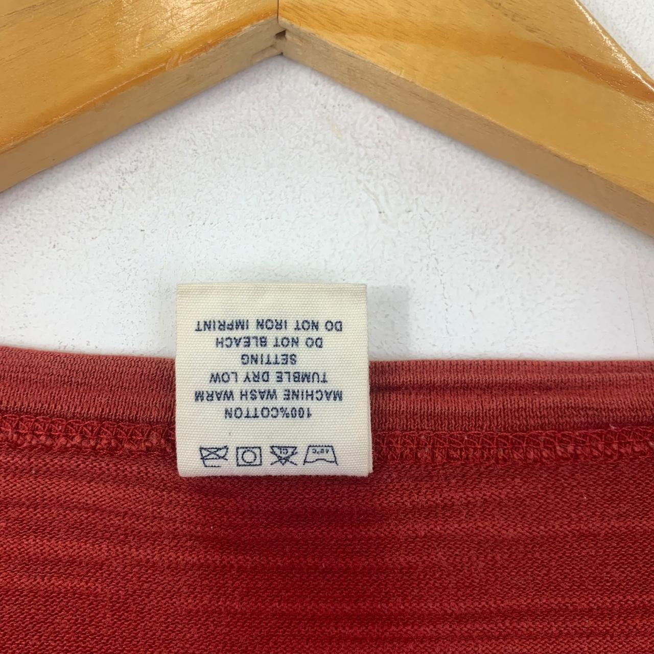 Vintage Vintage JAPAN TRADITIONAL RAMEN Henley Tee Shirt Size L / US 10 / IT 46 - 6 Thumbnail