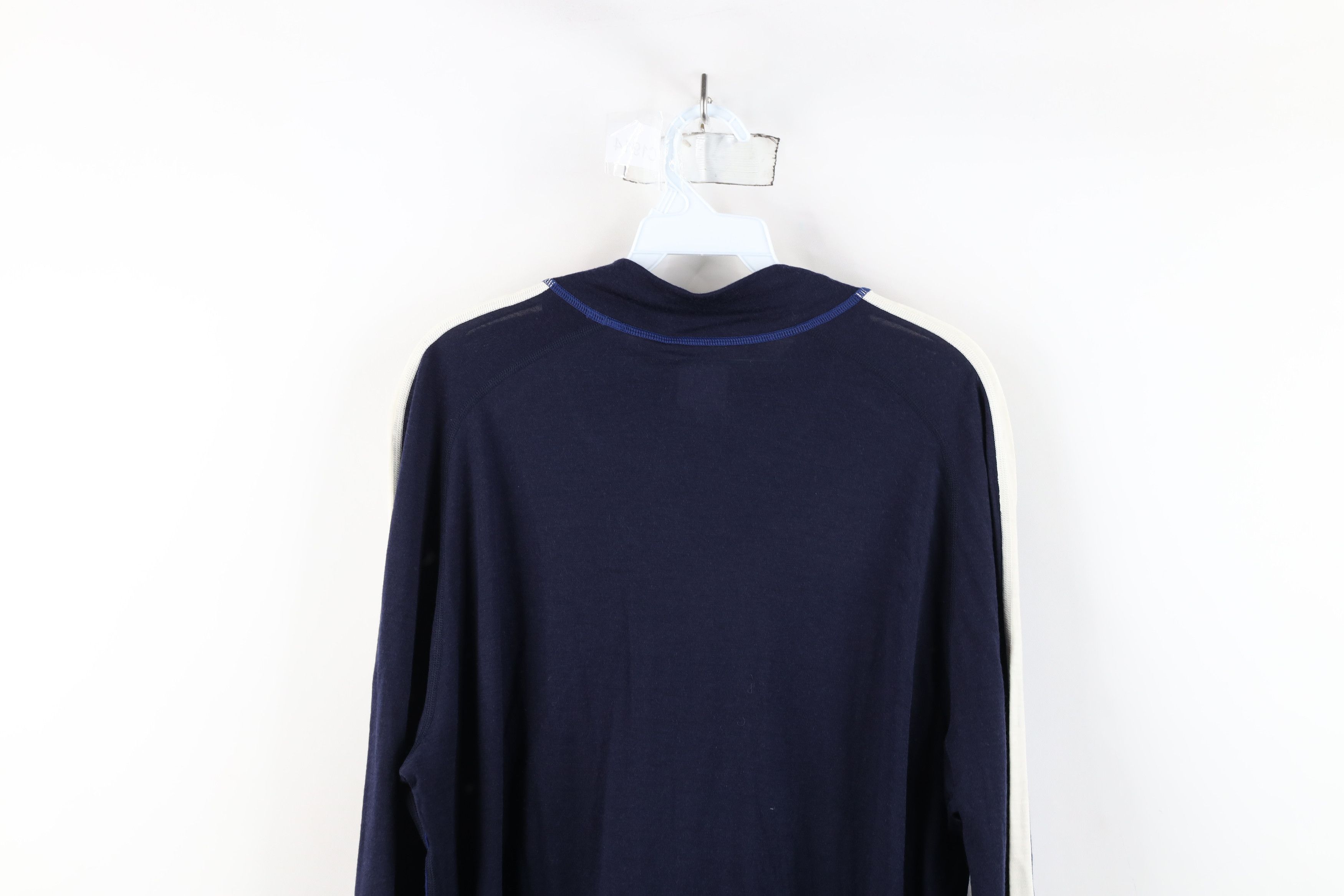 Icebreaker × Vintage New Icebreaker Wool Sonebula Long Sleeve Crewneck Shirt Blue Size US XL / EU 56 / 4 - 12 Thumbnail