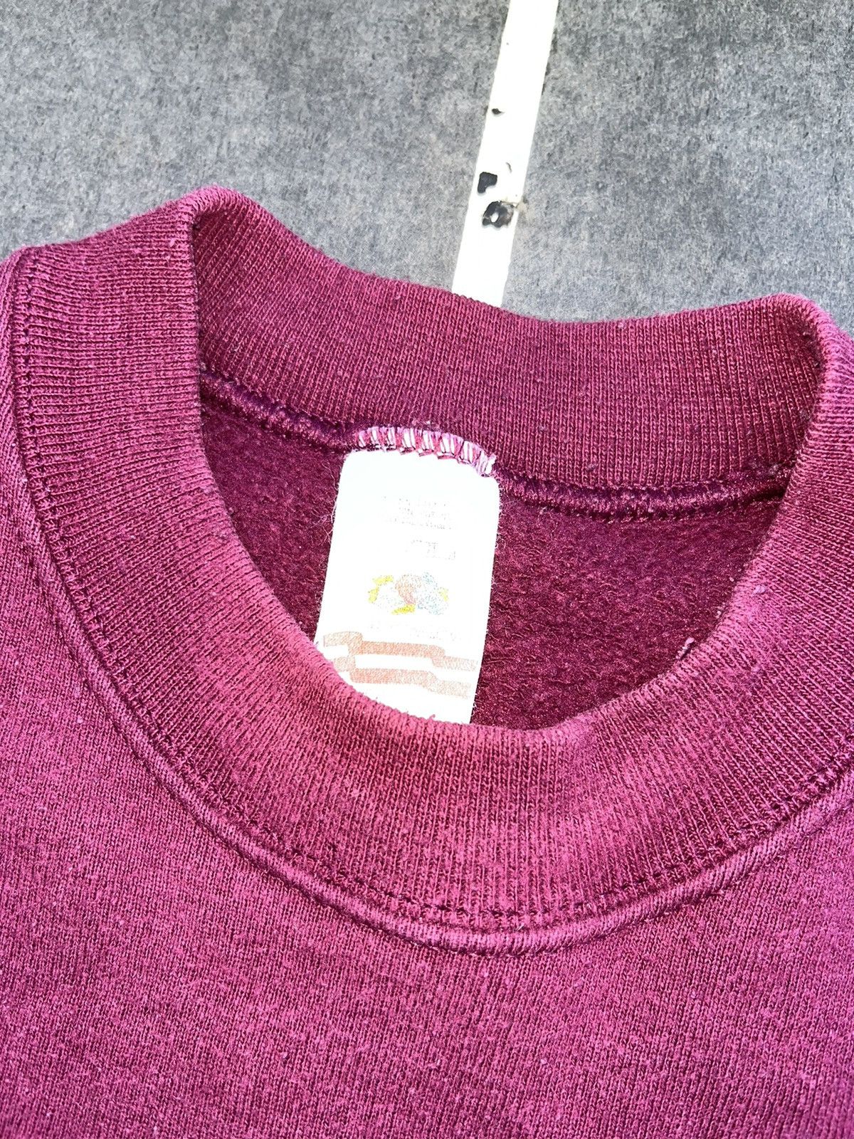 Fruit Of The Loom × Vintage Fruit Of The Loom Vintage 90s y2k Sweatshirt Size US XL / EU 56 / 4 - 3 Thumbnail