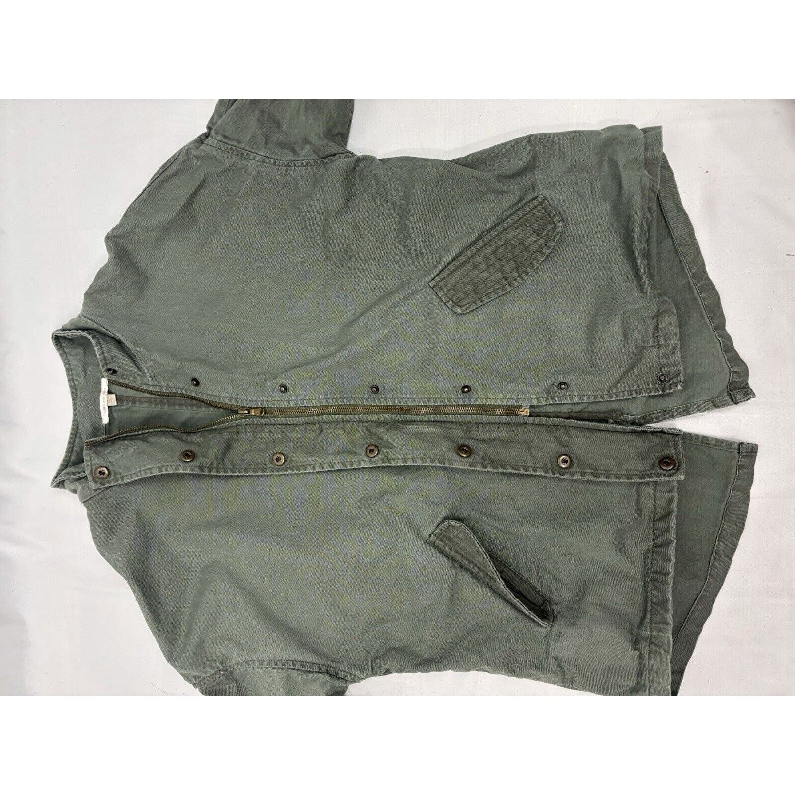 Other Skies are Blue Women’s Army Green Cargo Jacket Military S Size S / US 4 / IT 40 - 7 Thumbnail