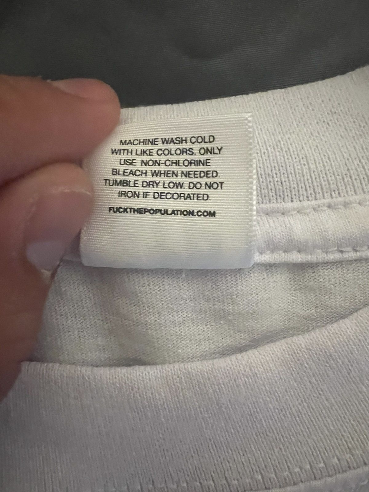 Fuck The Population FTP TEE Size US XL / EU 56 / 4 - 3 Thumbnail