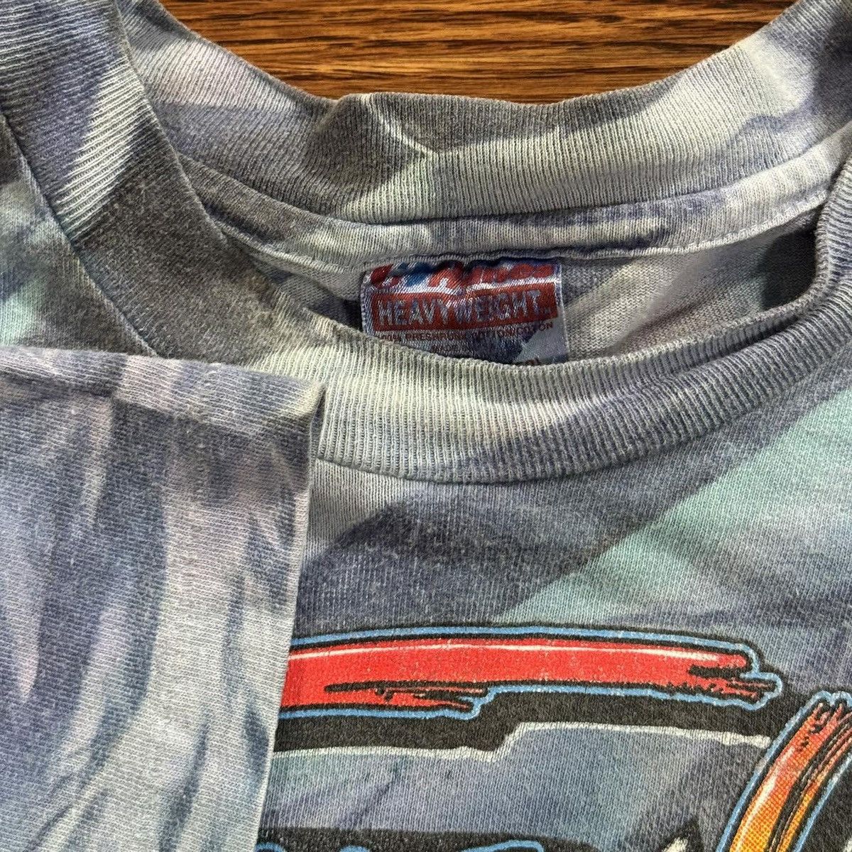 Vintage Vintage English Town U.S. Diesel Truck In Nationals Tie Dye Size US XXL / EU 58 / 5 - 2 Thumbnail