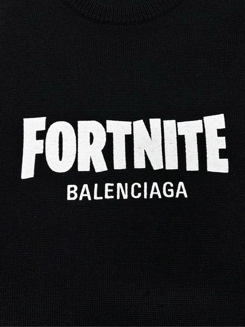 Balenciaga Balenciaga Fortnite Collaboration Limited Edition Sweater Size US L / EU 52-54 / 3 - 6 Thumbnail