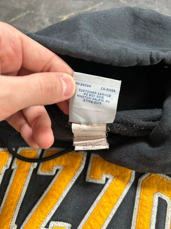 Champion Champion Mizzuo Black Washed Hoodie Vintage 90s 00s Size US S / EU 44-46 / 1 - 10 Thumbnail