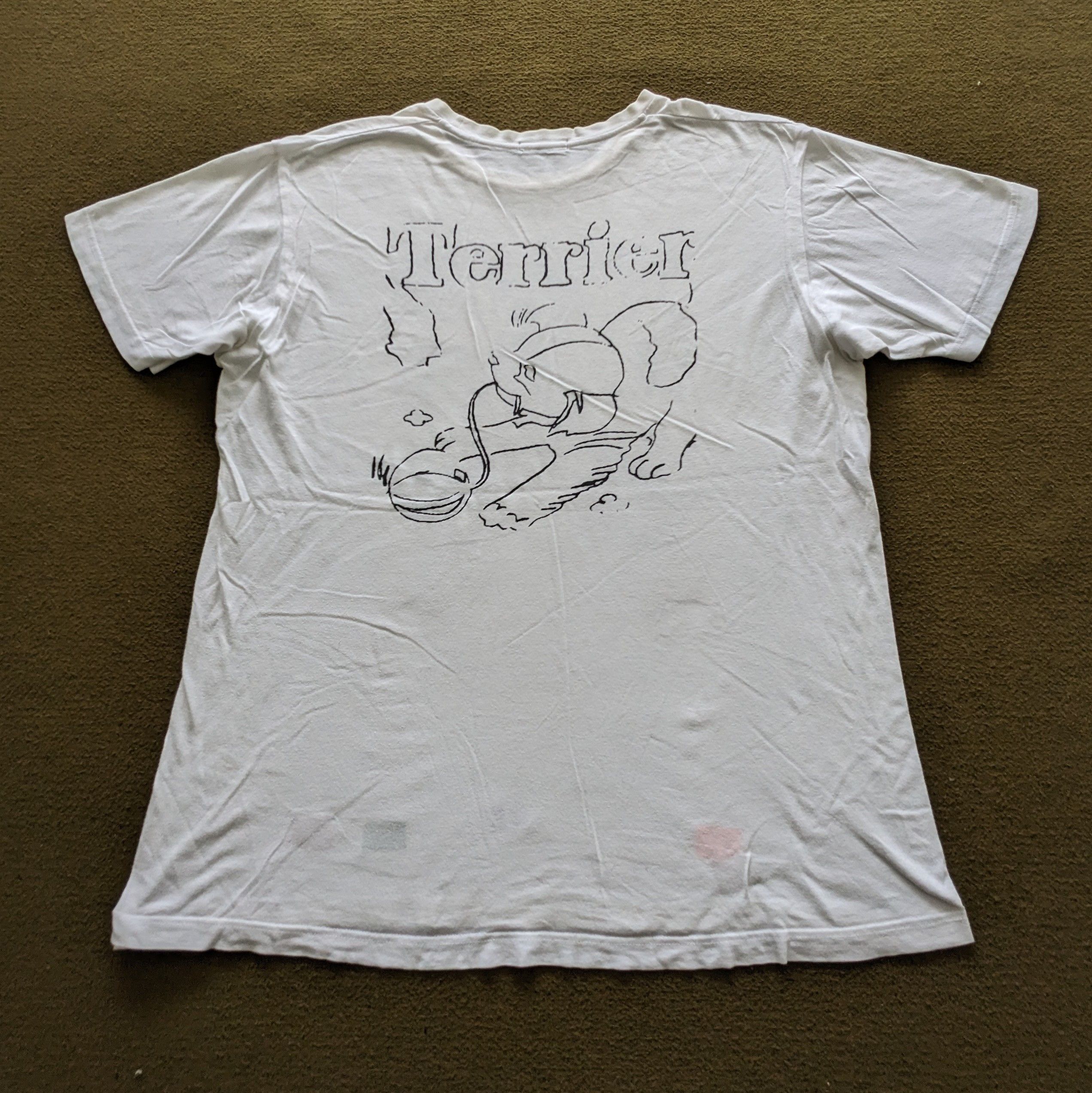 Vintage Vintage ANDY WARHOL Terrier Dog Art T-shirt Size US XL / EU 56 / 4 - 3 Thumbnail