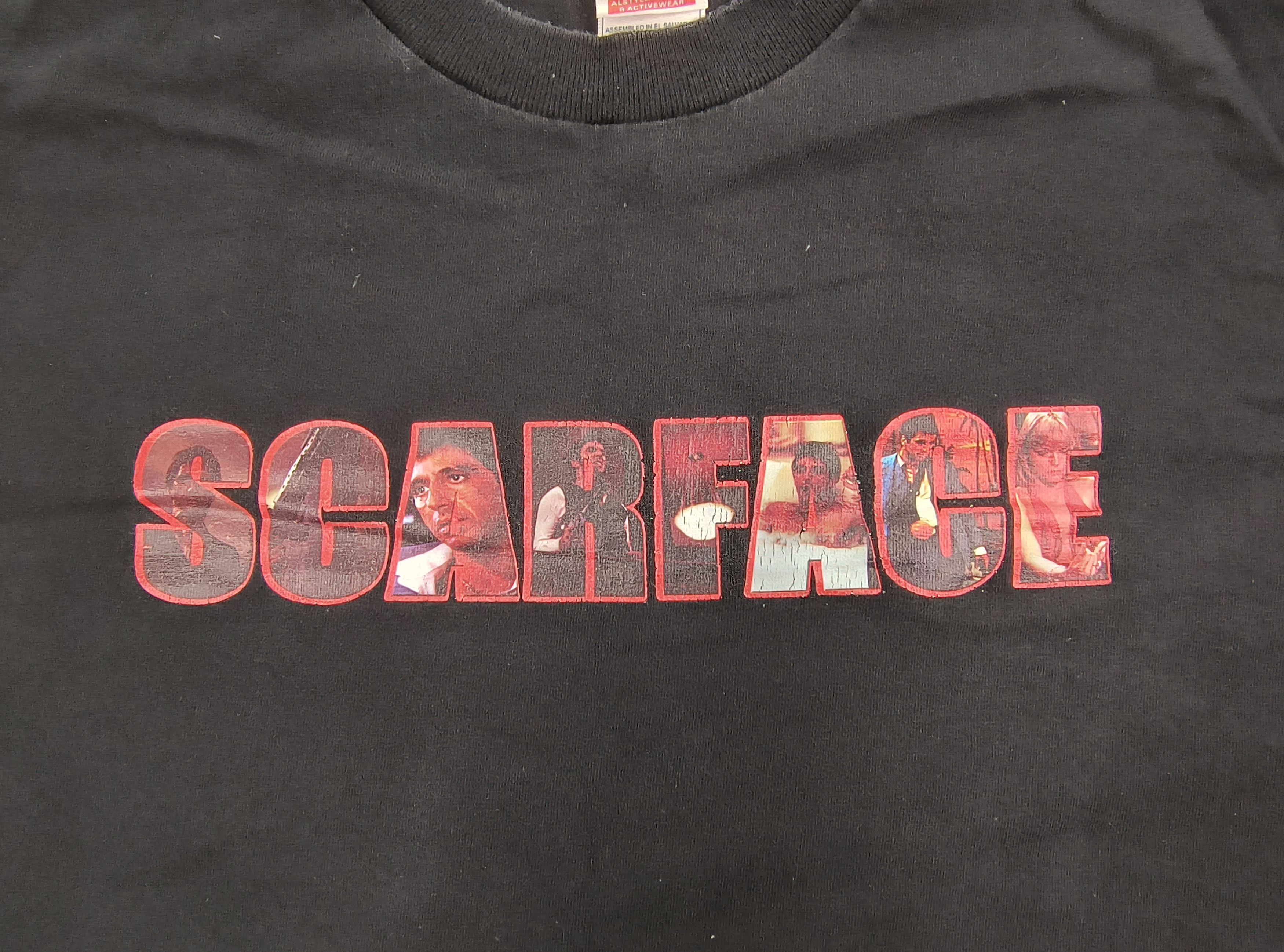 AAA Vintage Y2K Scarface scenes letters tee Size US L / EU 52-54 / 3 - 1 Thumbnail