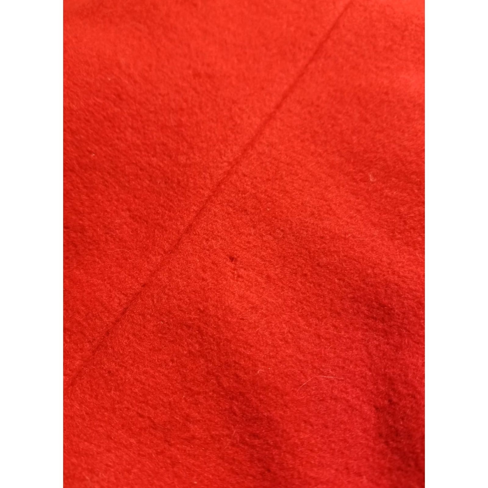 Vintage VINTAGE L.L. Bean Wool Coat Womens Medium 36 Red Austria Made in Austria Christmas Boys Girls Mens Womens Size XS / US 0-2 / IT 36-38 - 7 Thumbnail