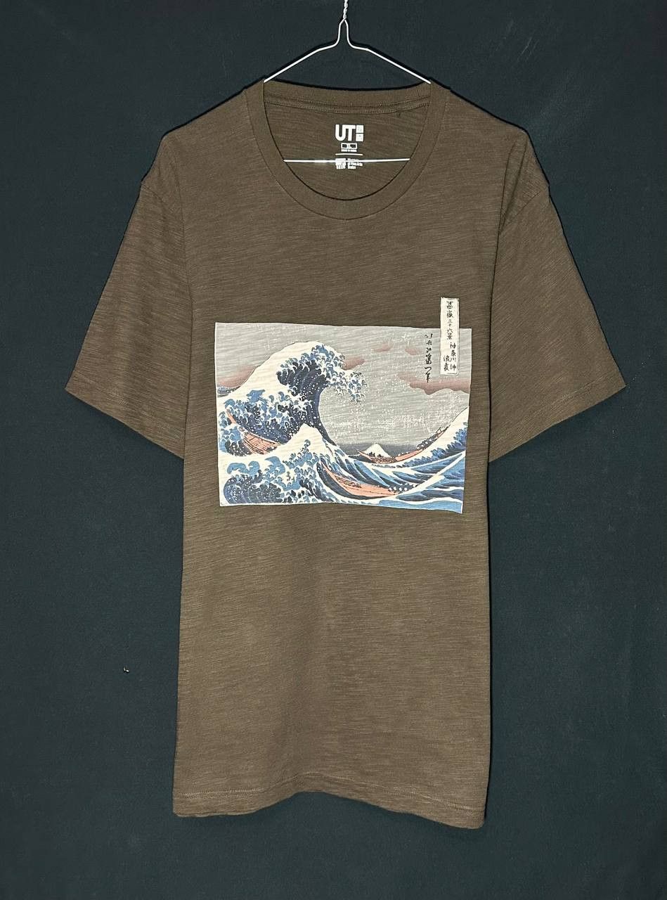 Uniqlo UNIQLO The Great Wave at Kanagawa Museum of Fine Arts Boston Size US XL / EU 56 / 4 - 1 Thumbnail