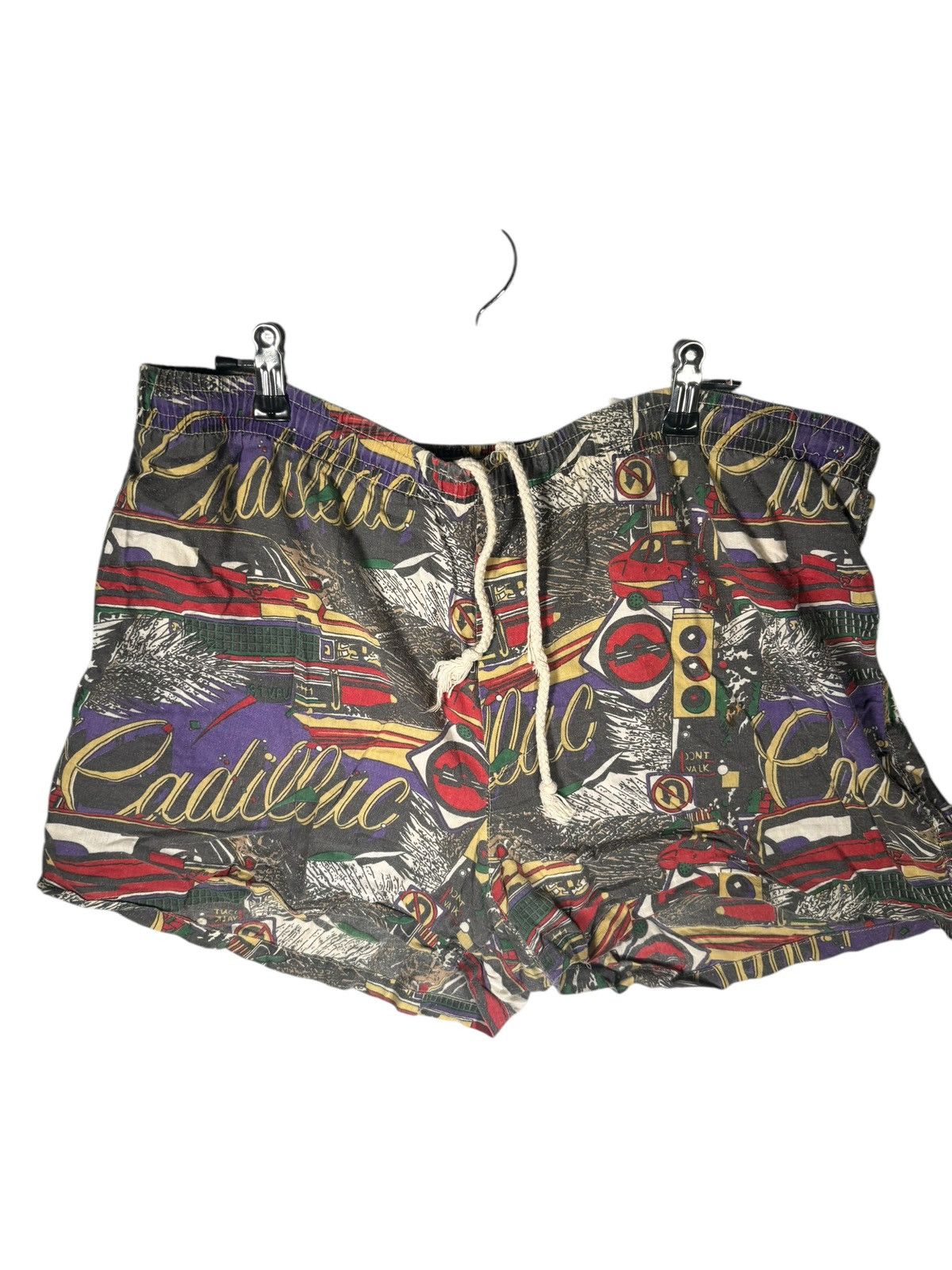 Vintage Vintage 90s Cadillac Shorts Size US 34 / EU 50 - 7 Thumbnail